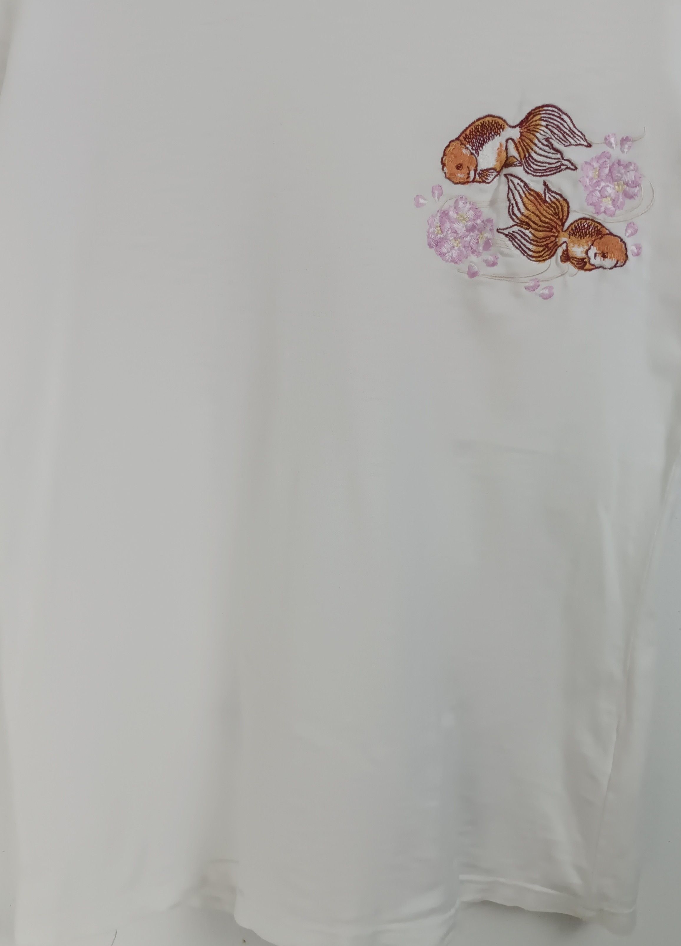 Japanese Brand VINTAGE SUKAJAN STYLE JAPANESE KOI FULL EMBROIDERY VERY RARE Size US M / EU 48-50 / 2 - 7 Thumbnail