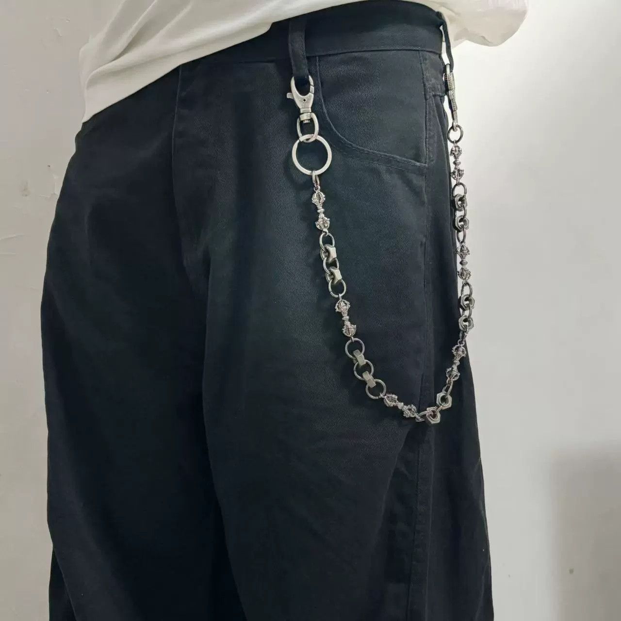 Vintage Retro hip-hop punk style jeans waist chain Size ONE SIZE - 1 Thumbnail