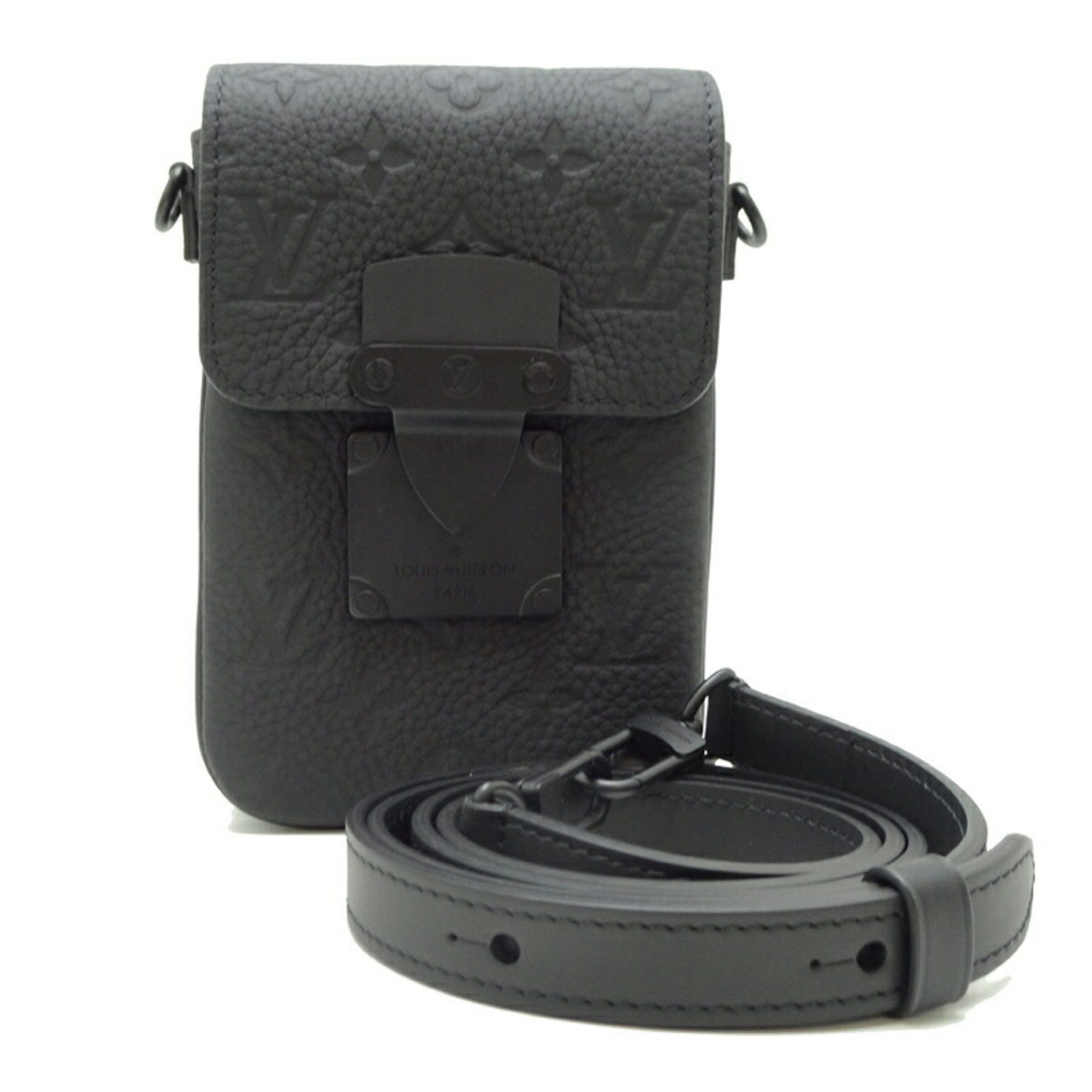 Louis Vuitton S-Lock Vertical Wearable Wallet Shoulder Bag M81524