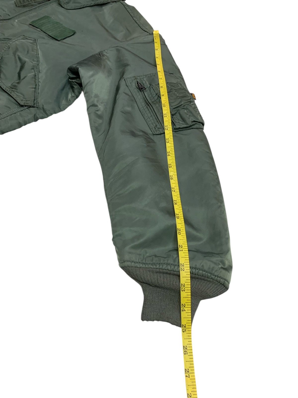 Alpha Industries Rare Vintage 90's Alpha Industries Bomber Jacket Made in USA Size US M / EU 48-50 / 2 - 10 Thumbnail