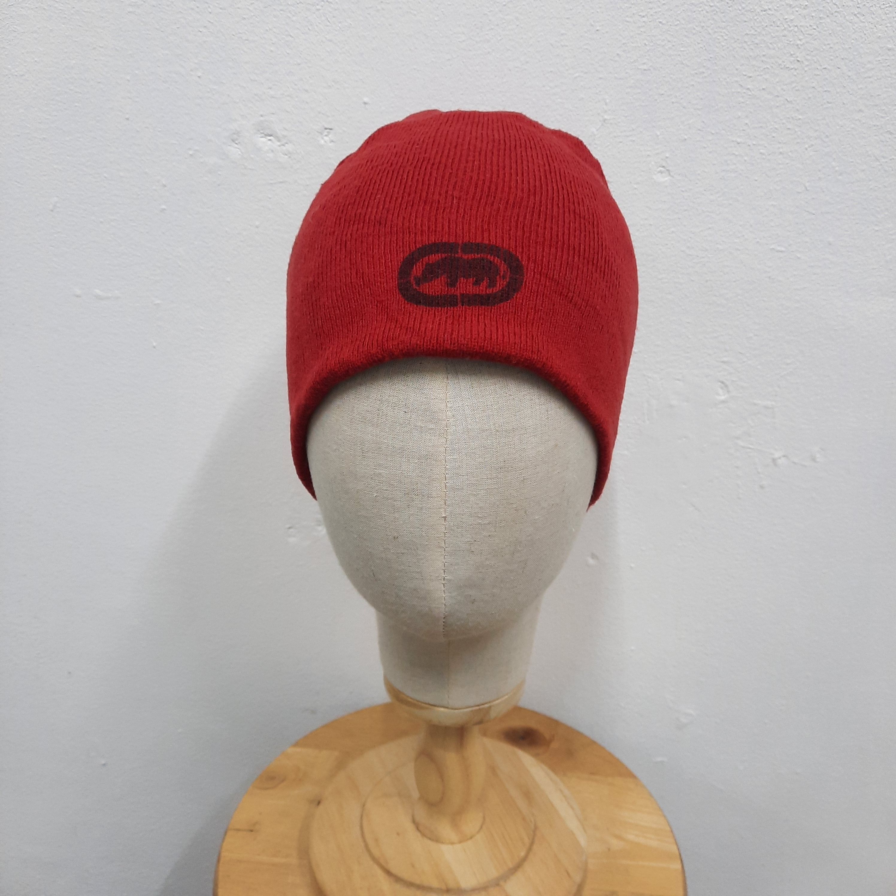 🎧 Ecko unltd center logo hip hop style reversible beanie