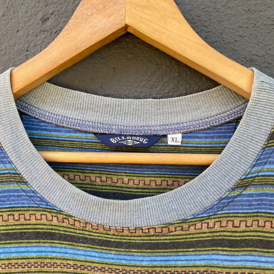Billabong Thrashed Faded 90s Billabong Baggy Oversize Tee Size US XL / EU 56 / 4 - 5 Thumbnail