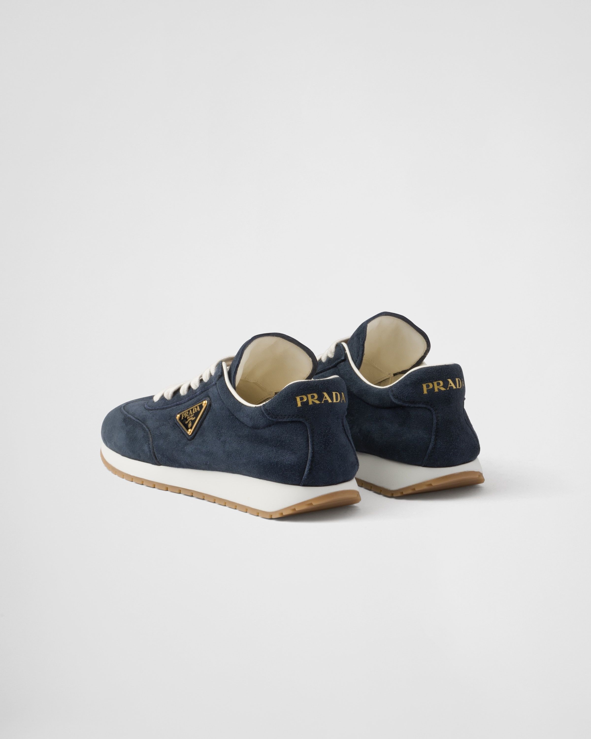 Prada o1la1rc1a0925 Suede Sneakers in Blue Size US 9 / EU 42 - 4 Thumbnail