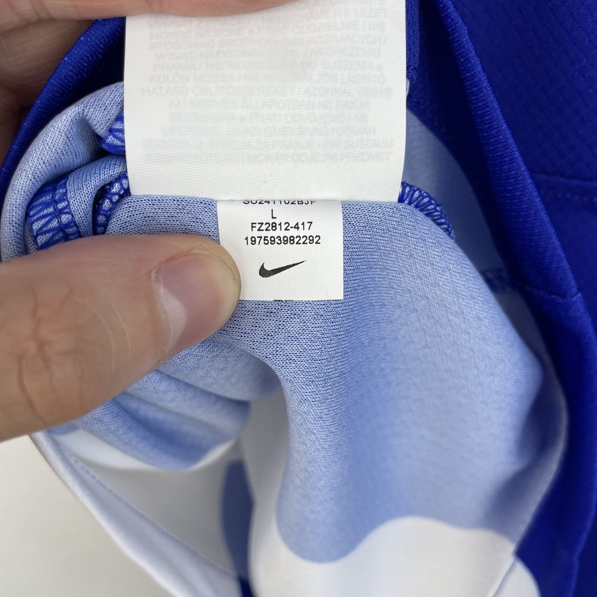Nike Hertha Berlin Home Nike Men’s Jersey Shirt 2024/2025 size L Size US L / EU 52-54 / 3 - 8 Thumbnail