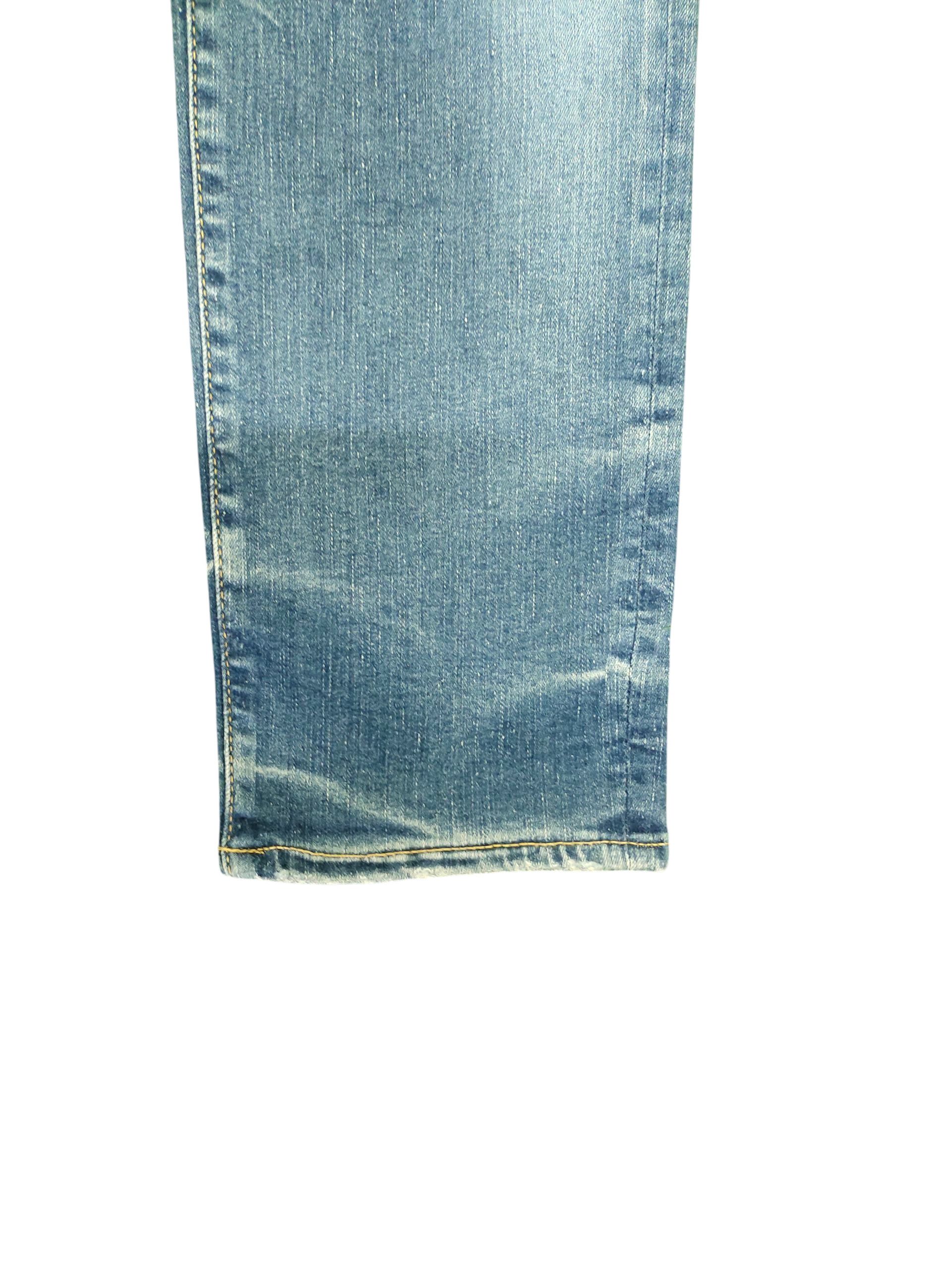 Comme des Garcons × Undercover Vintage Big John Japan Sashiko Distress Denim Jeans Size US 30 / EU 46 - 5 Thumbnail