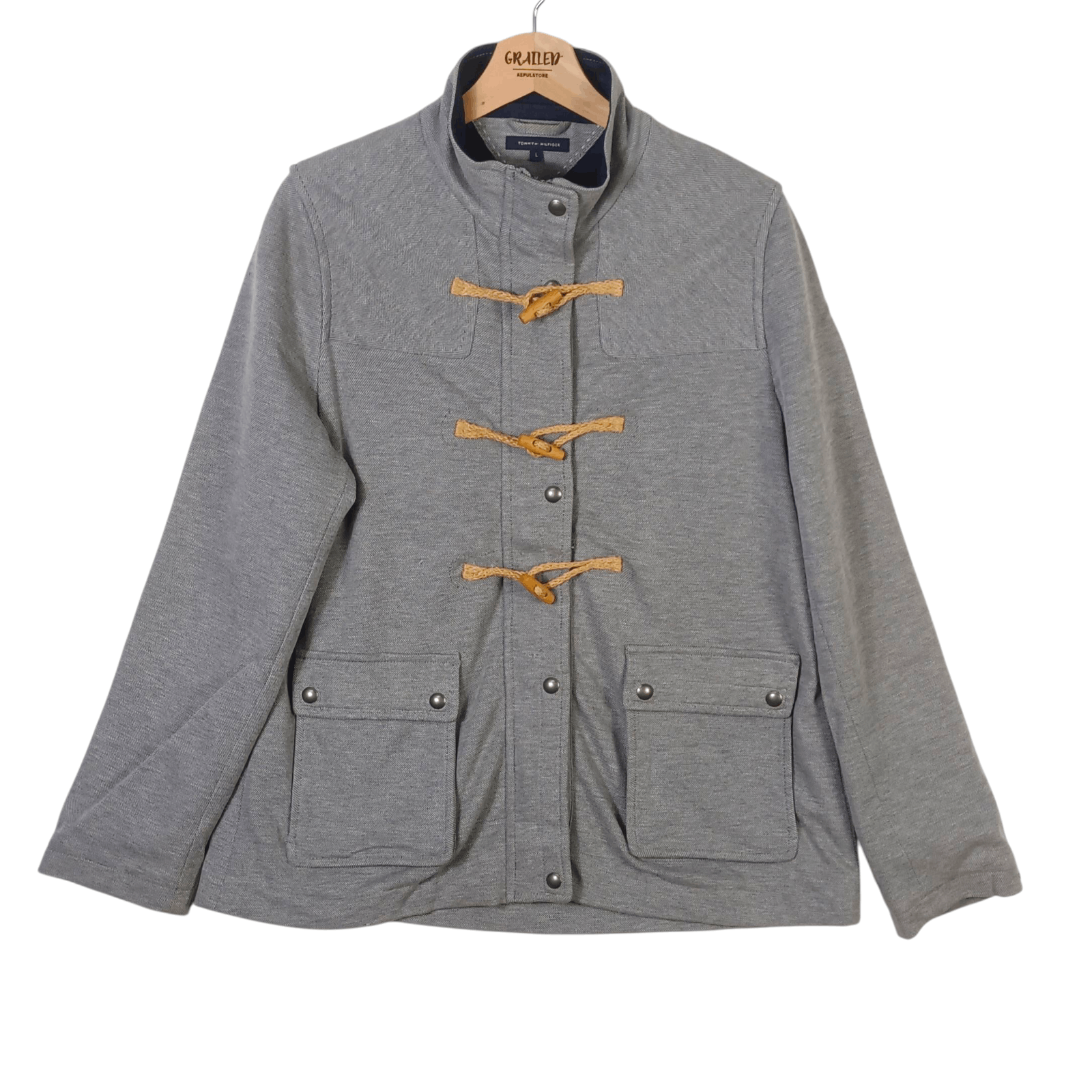 Tommy Hilfiger Rare🔥 Tommy Hilfiger Duffeal Coat Made In Turkey Size US L / EU 52-54 / 3 - 1 Thumbnail