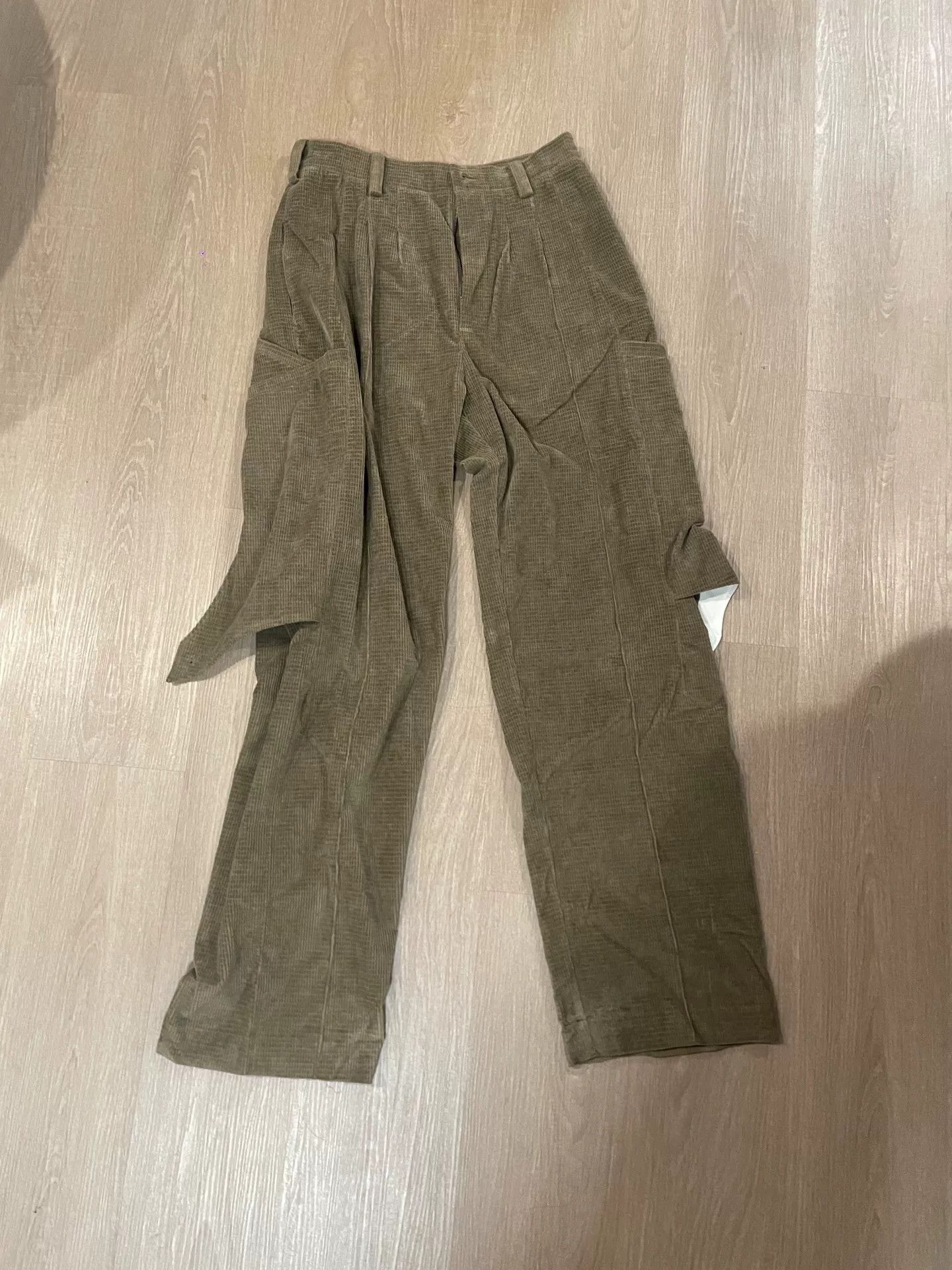 Kiko Kostadinov KIKO KOSTADINOV MEGARA Corduroy Pants Size US 34 / EU 50 - 1 Thumbnail