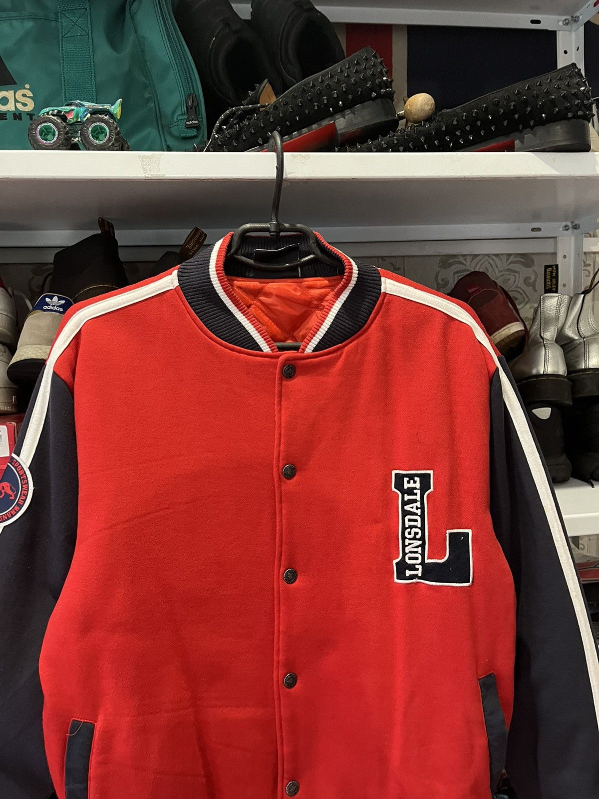 Lonsdale VINTAGE Rare Lonsdale London Streetwear Bomber Jacket MA1 Size US M / EU 48-50 / 2 - 4 Thumbnail