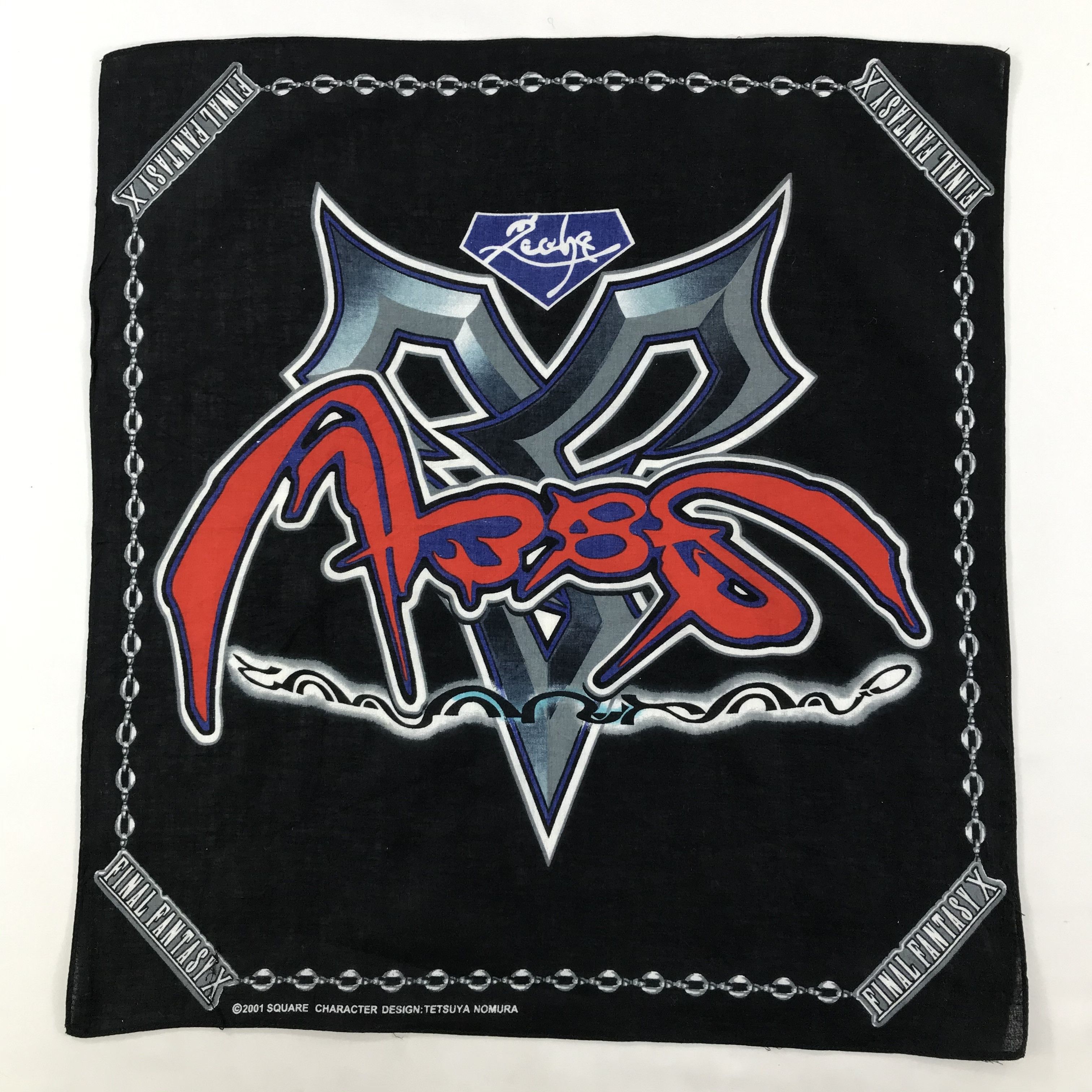 Japanese Brand × Vintage Final Fantasy Bandana / Handkerchief / Neckerchief - S1918 Size ONE SIZE - 1 Thumbnail