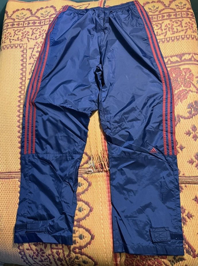 Adidas Vintage Adidas Baggy Track Pants Size US 31 - 1 Thumbnail