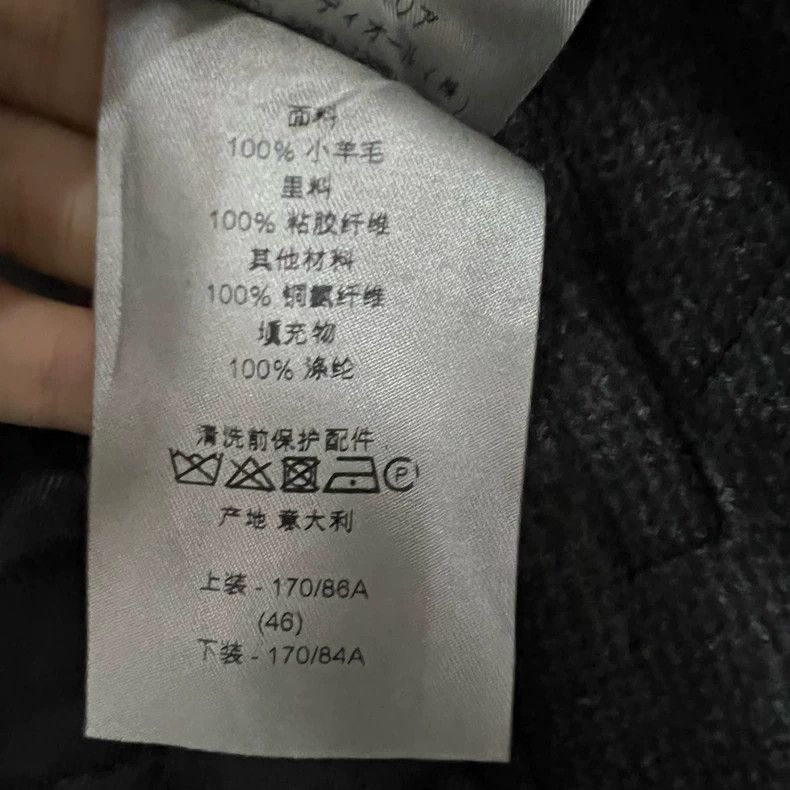 Dior Dior Black and gray wool ox horn button jacket 2501-Nextarr Size US S / EU 44-46 / 1 - 5 Thumbnail