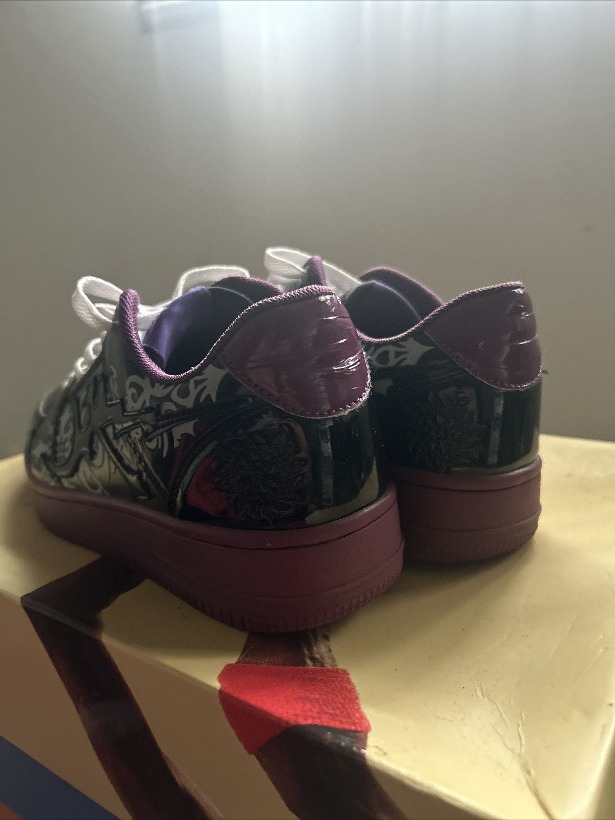 Other Eternal Artwear patent leather lowtop sneakers Size US 7.5 / EU 40-41 - 2 Thumbnail