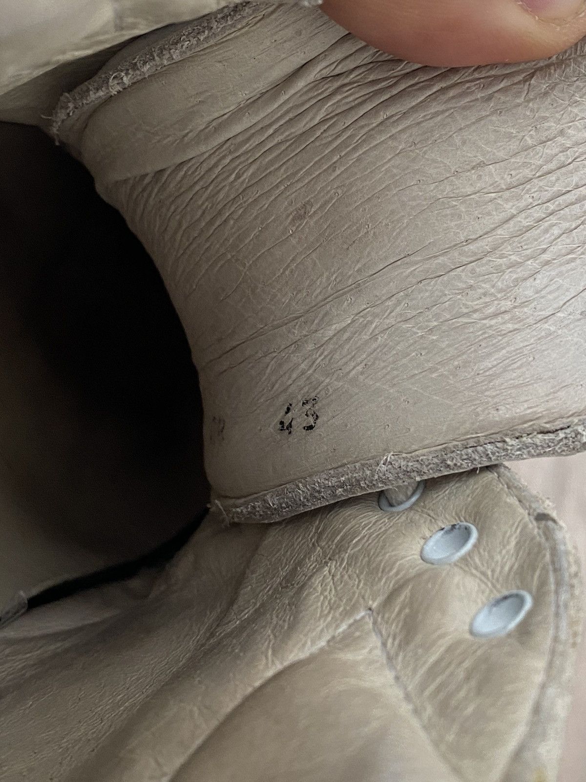 Filling Pieces Filling Pieces Mid Top White Leather Trainers US10 EUR43 Size US 10 / EU 43 - 6 Thumbnail