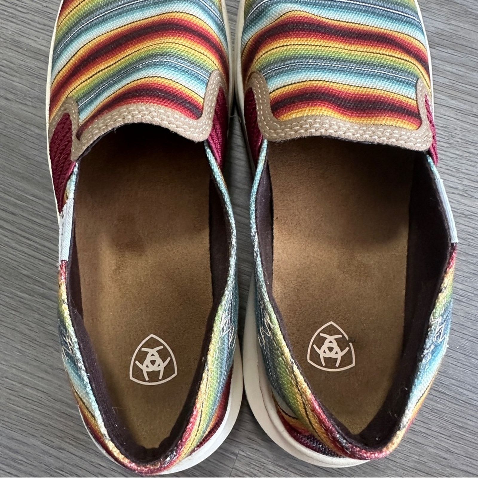 Ariat Ariat Ryder Old Muted Serape Slip On Flat Shoes Size 6 Size US 6 / IT 36 - 7 Thumbnail