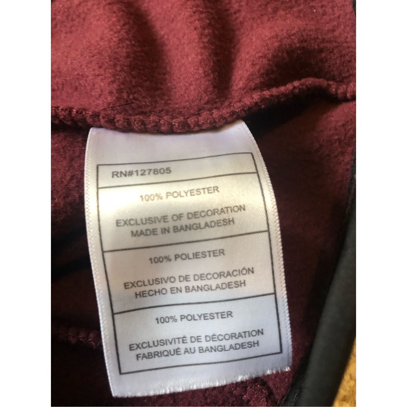 Reebok Reebok Women’s Maroon and Black Zip Up Activewear Vest Jacket Size L NWT Size L / US 10 / IT 46 - 8 Thumbnail