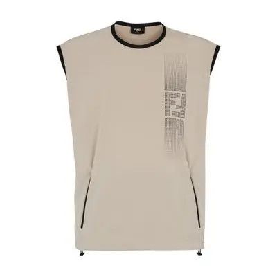 Fendi o1s1wg110525 T- Shirt in Beige Size US M / EU 48-50 / 2 - 1 Thumbnail