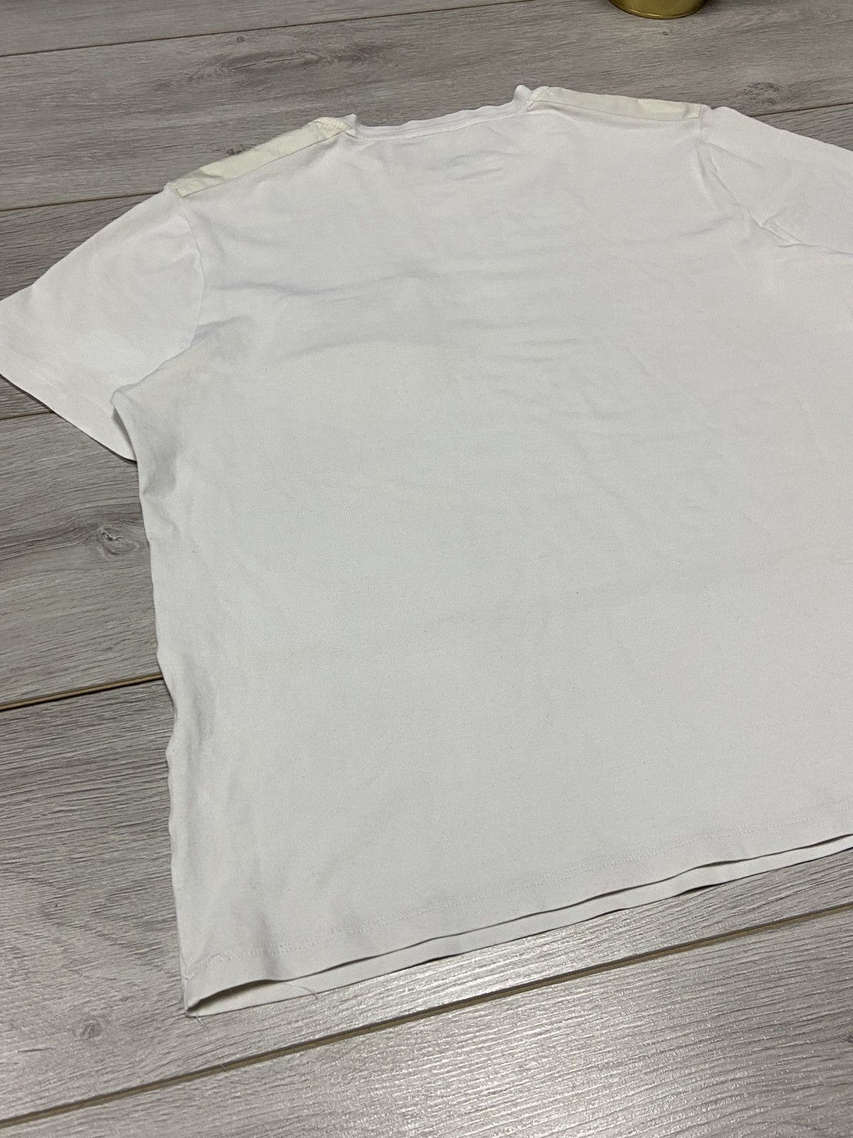 Prada Prada nylon pocket white tab tee shirt Size US M / EU 48-50 / 2 - 12 Thumbnail