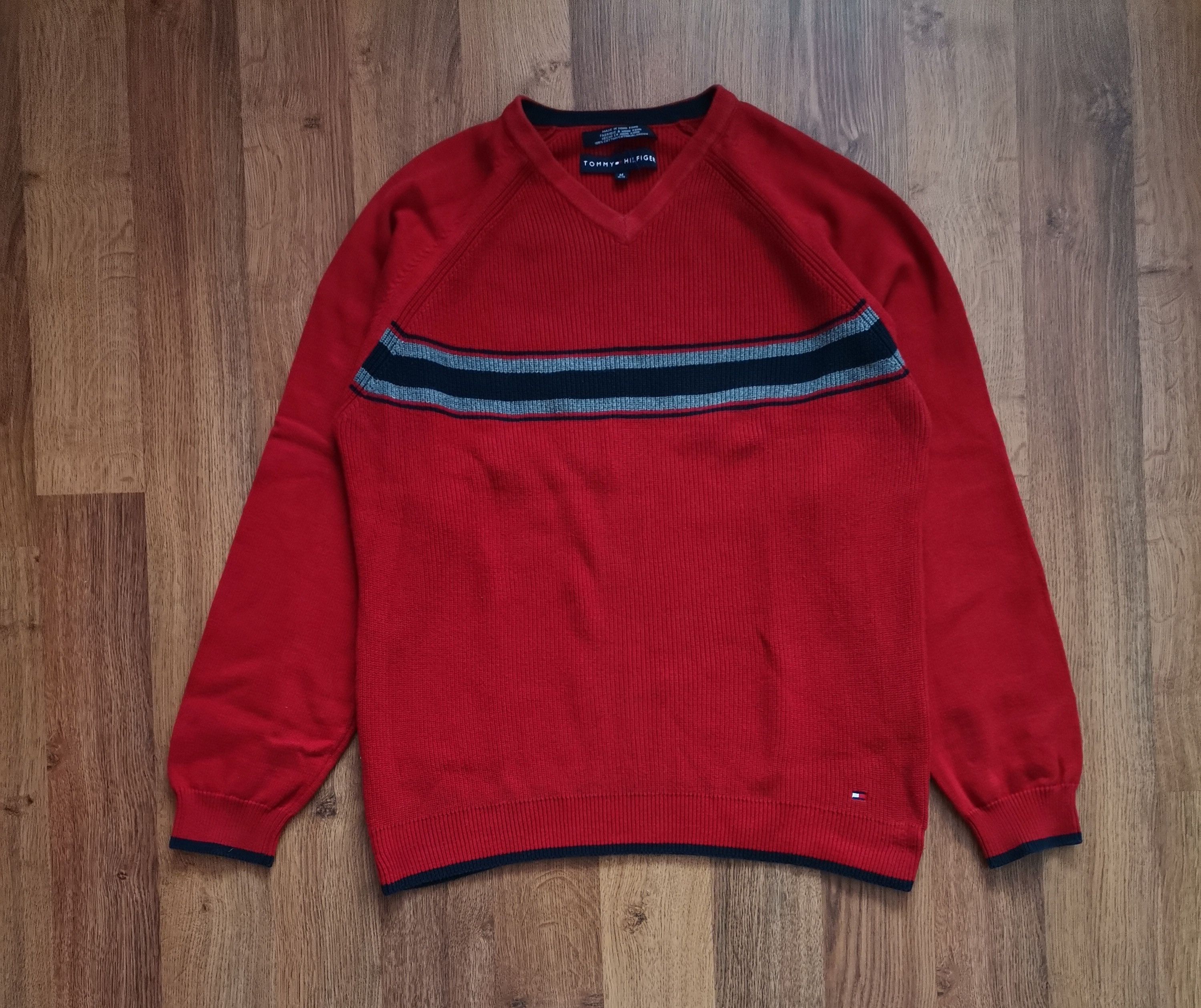 Tommy Hilfiger Vintage Tommy Hilfiger Sweater Size US M / EU 48-50 / 2 - 1 Thumbnail