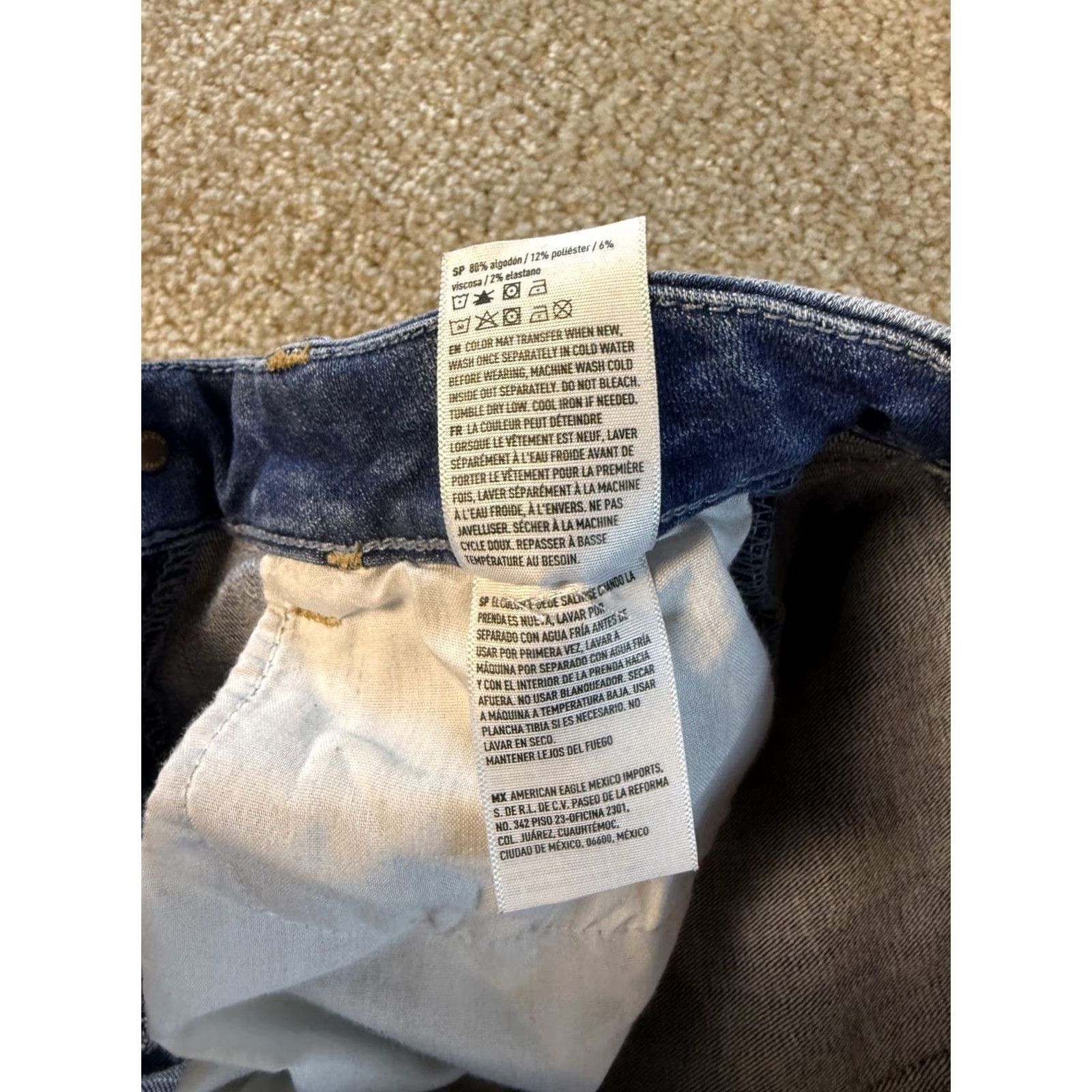 American Eagle Outfitters VINTAGE? No. Size 25" / US 0 / IT 36 - 6 Thumbnail