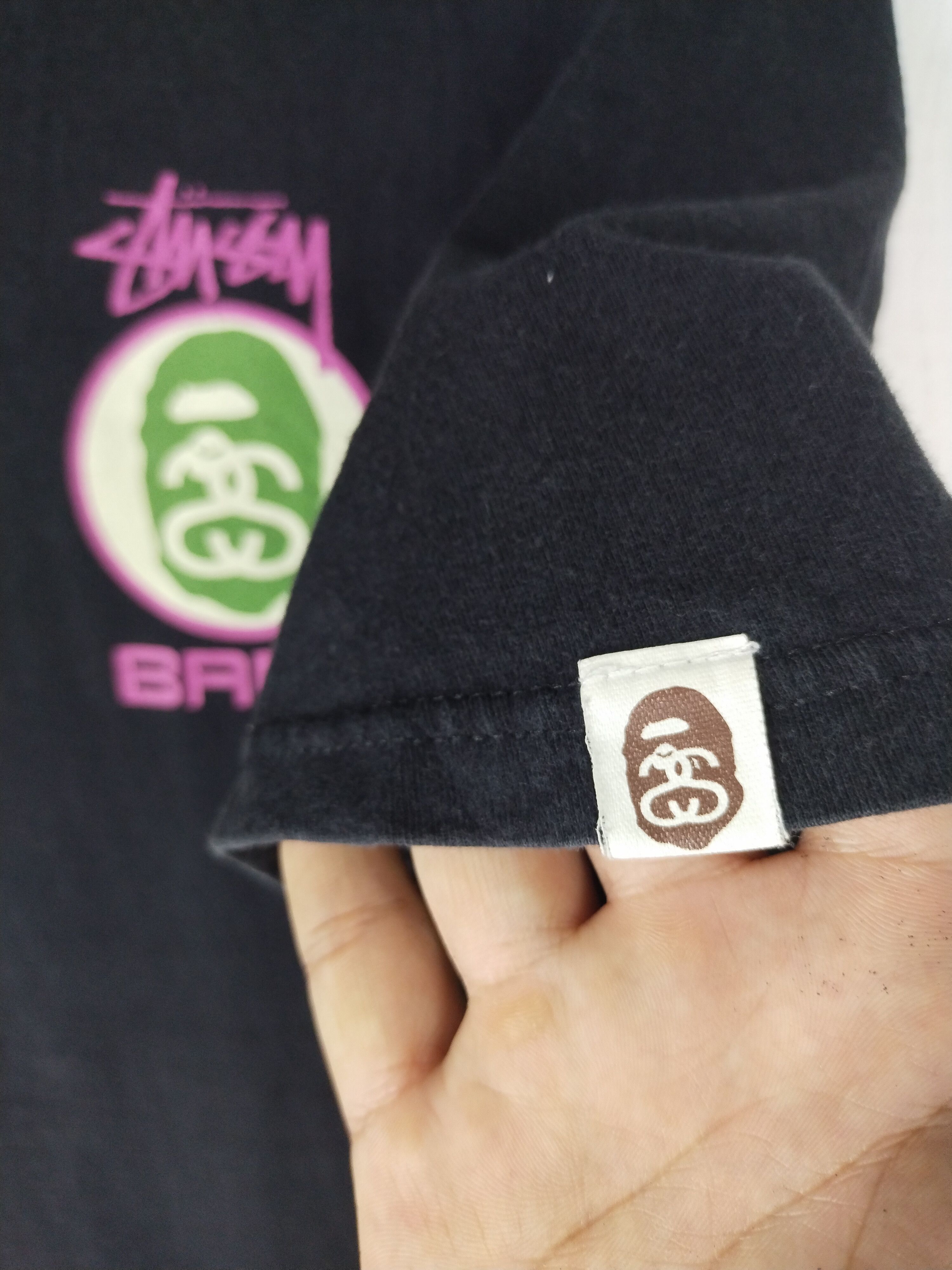 Bape × Stussy Bape x Stussy Tee Size US L / EU 52-54 / 3 - 6 Thumbnail
