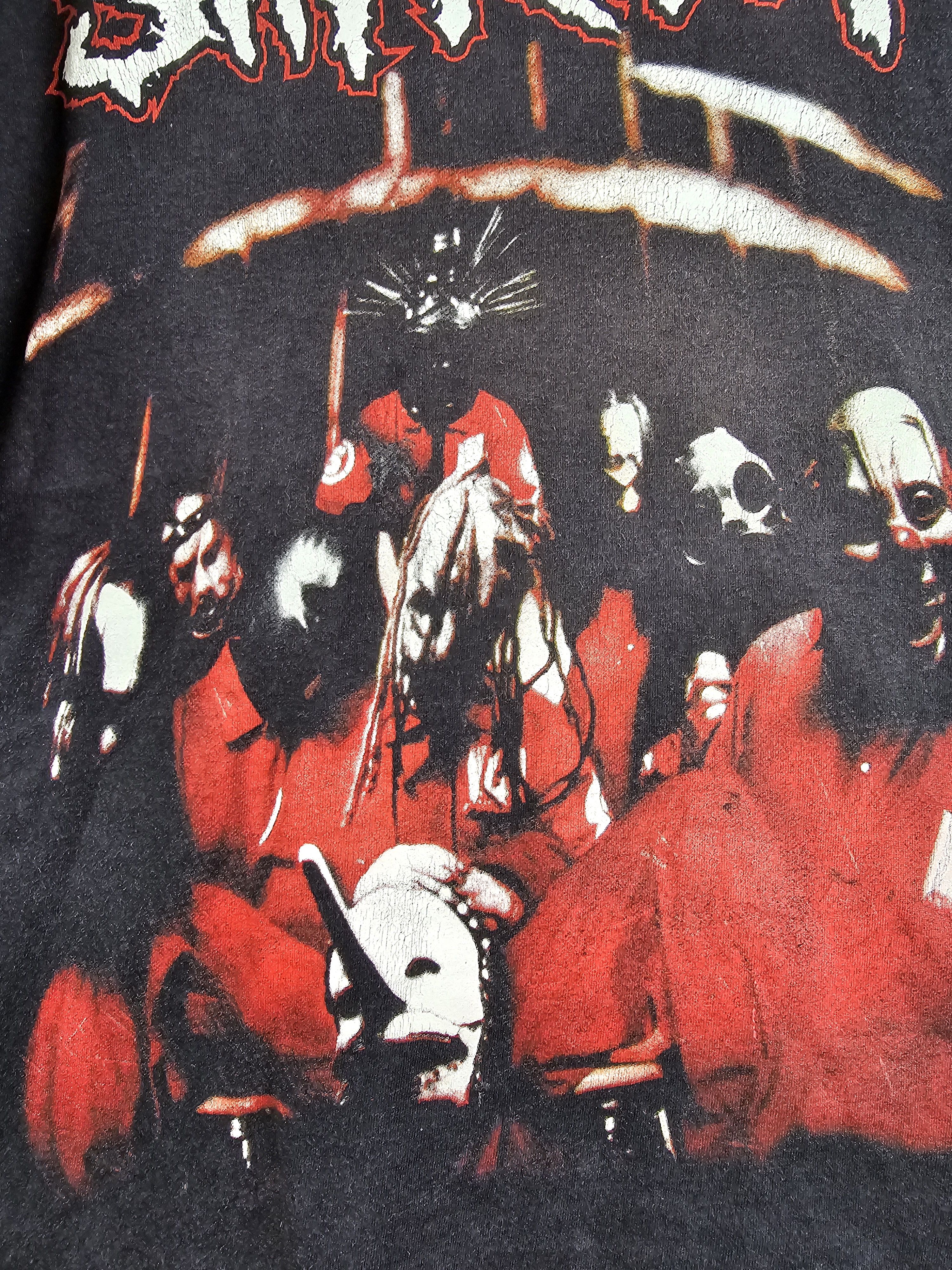Band Tees × Slipknot × Vintage 1999 Slipknot Debut XL 23" 29.5" Size US XL / EU 56 / 4 - 7 Thumbnail