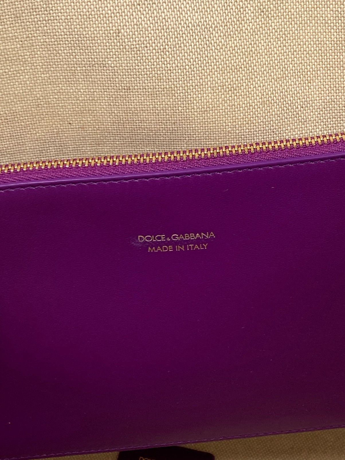 Dolce & Gabbana Dolce&Gabbana Majolica-Print Canvas Shopping Tote Bag Size ONE SIZE - 16 Thumbnail