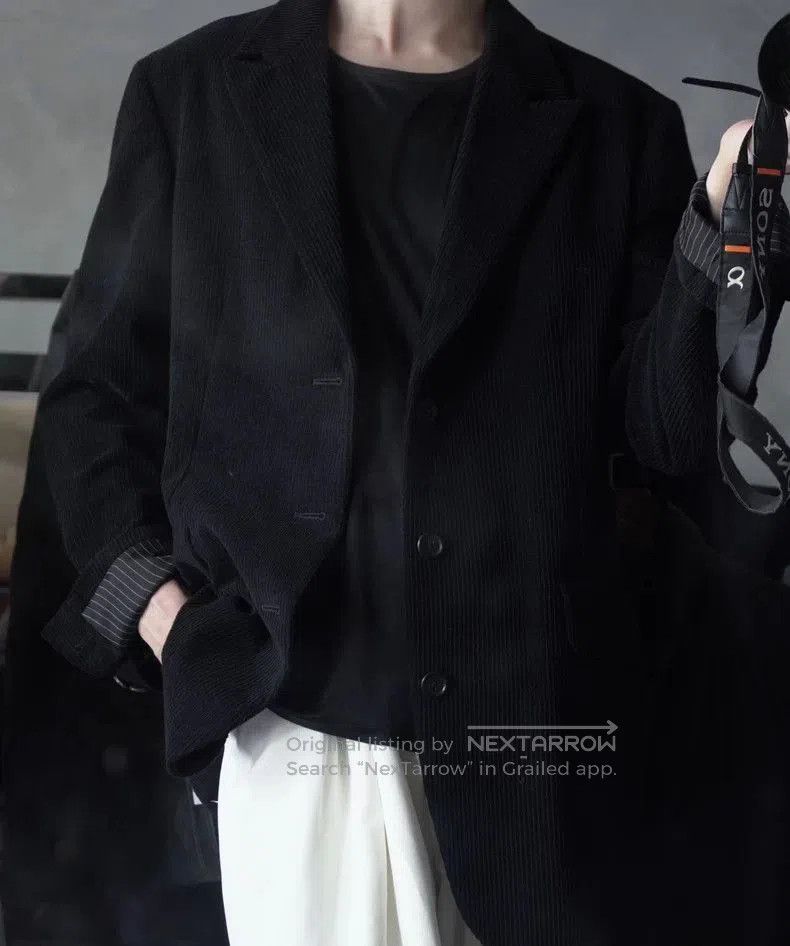 Yohji Yamamoto Yohji Yamamoto Wool Corduroy Suit. Size US S / EU 44-46 / 1 - 2 Thumbnail