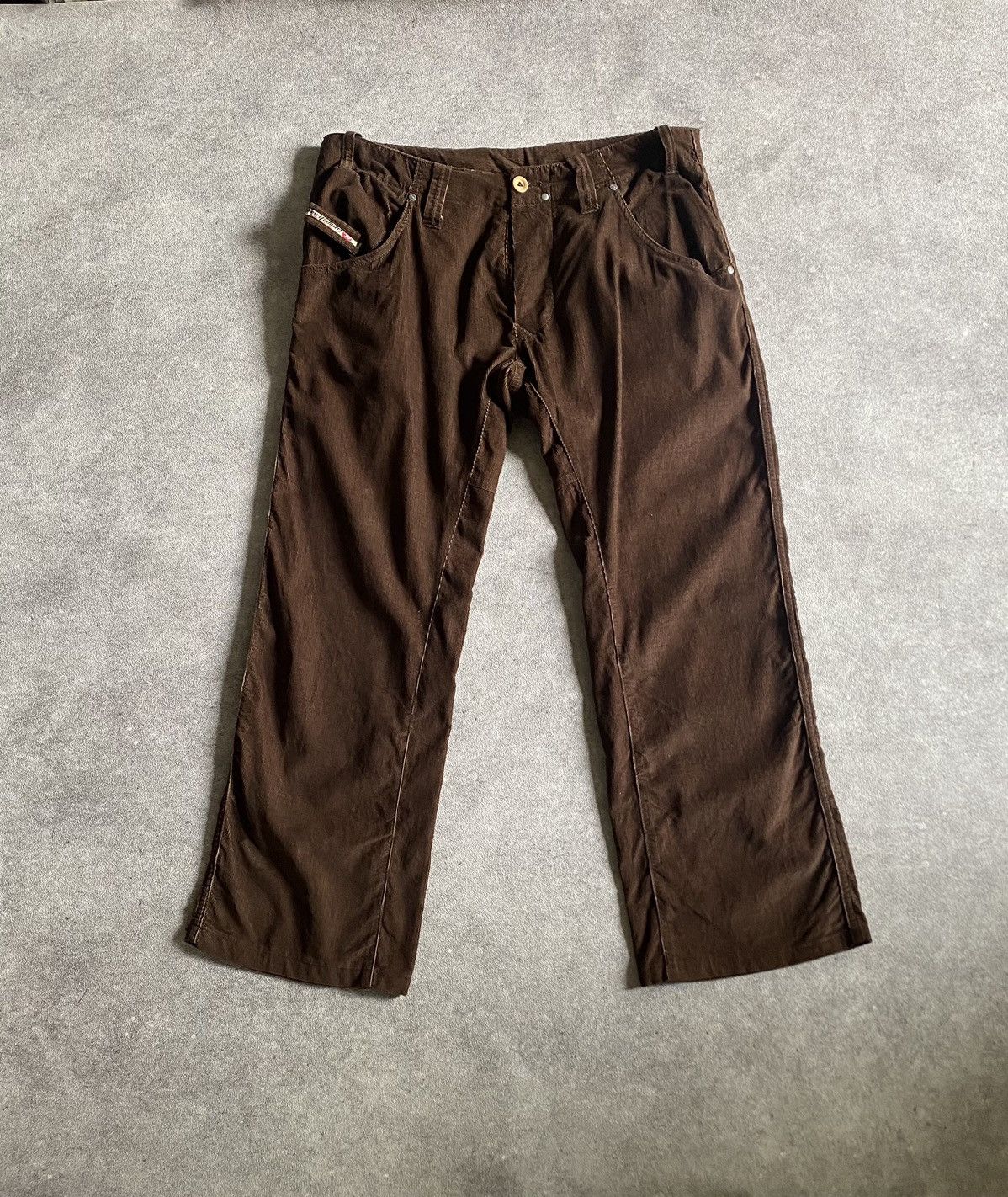 Diesel Diesel Industry Vintage Corduroy Fly Button Size US 32 / EU 48 - 1 Thumbnail