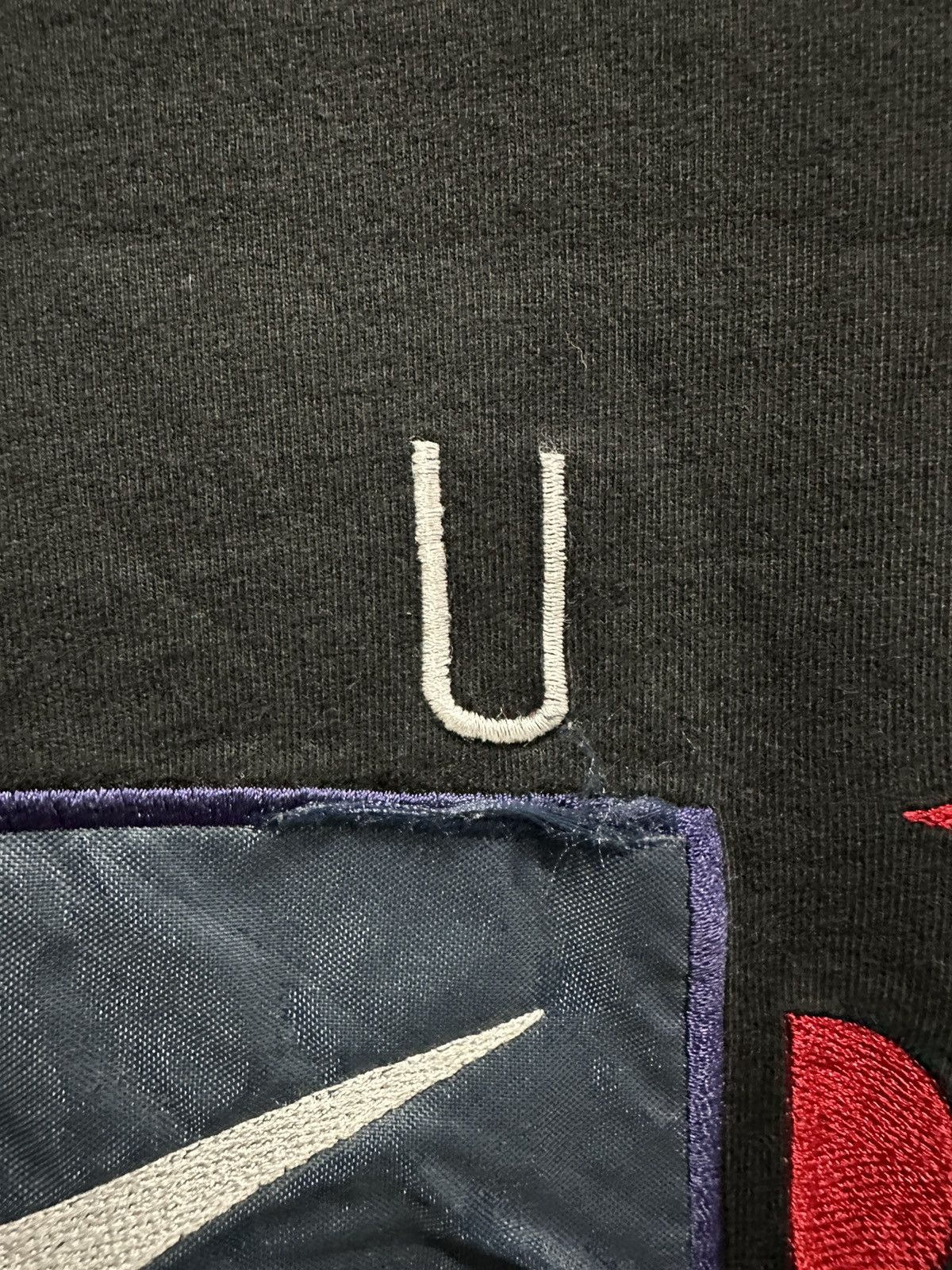 Nike × Vintage Vintage 90s Nike Just Do It Embroidered logo Faded Tee Size US L / EU 52-54 / 3 - 3 Thumbnail