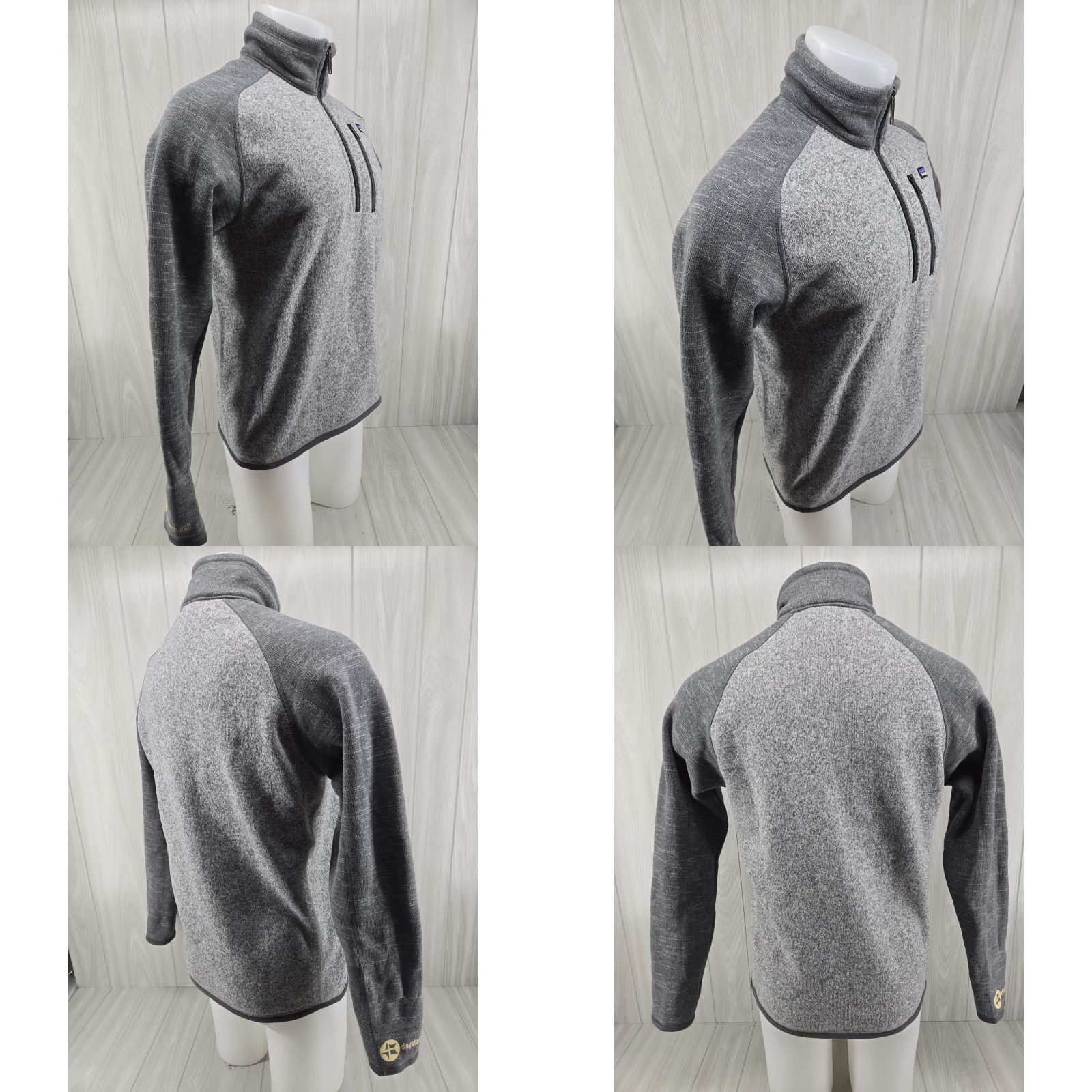 Patagonia Patagonia Better Sweater Mens Small Gray 1/4 Zip Fleece Daystar Church AL Logo Sweater Pullover Outdoor Mens Size US S / EU 44-46 / 1 - 8 Thumbnail