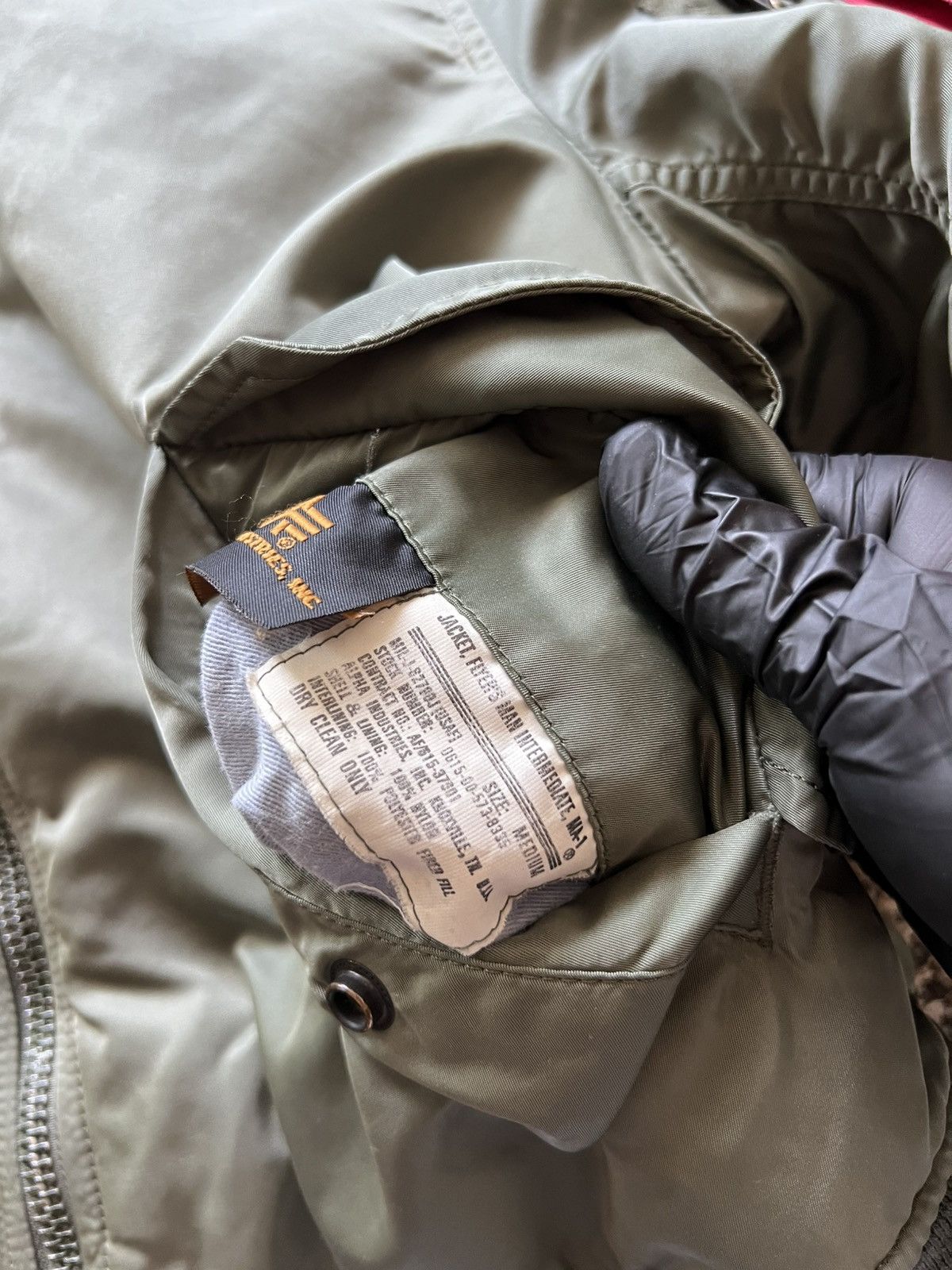 Alpha Industries Vintage Alpha Industries USAF MA-1 Reversible Bomber Jacket Size US M / EU 48-50 / 2 - 12 Thumbnail