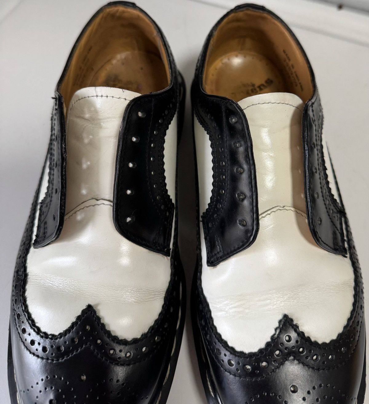 Dr. Martens Vintage Dr. Martens 3989 Wingtip Brogues UK Size 6 Size US 7 / EU 40 - 4 Thumbnail