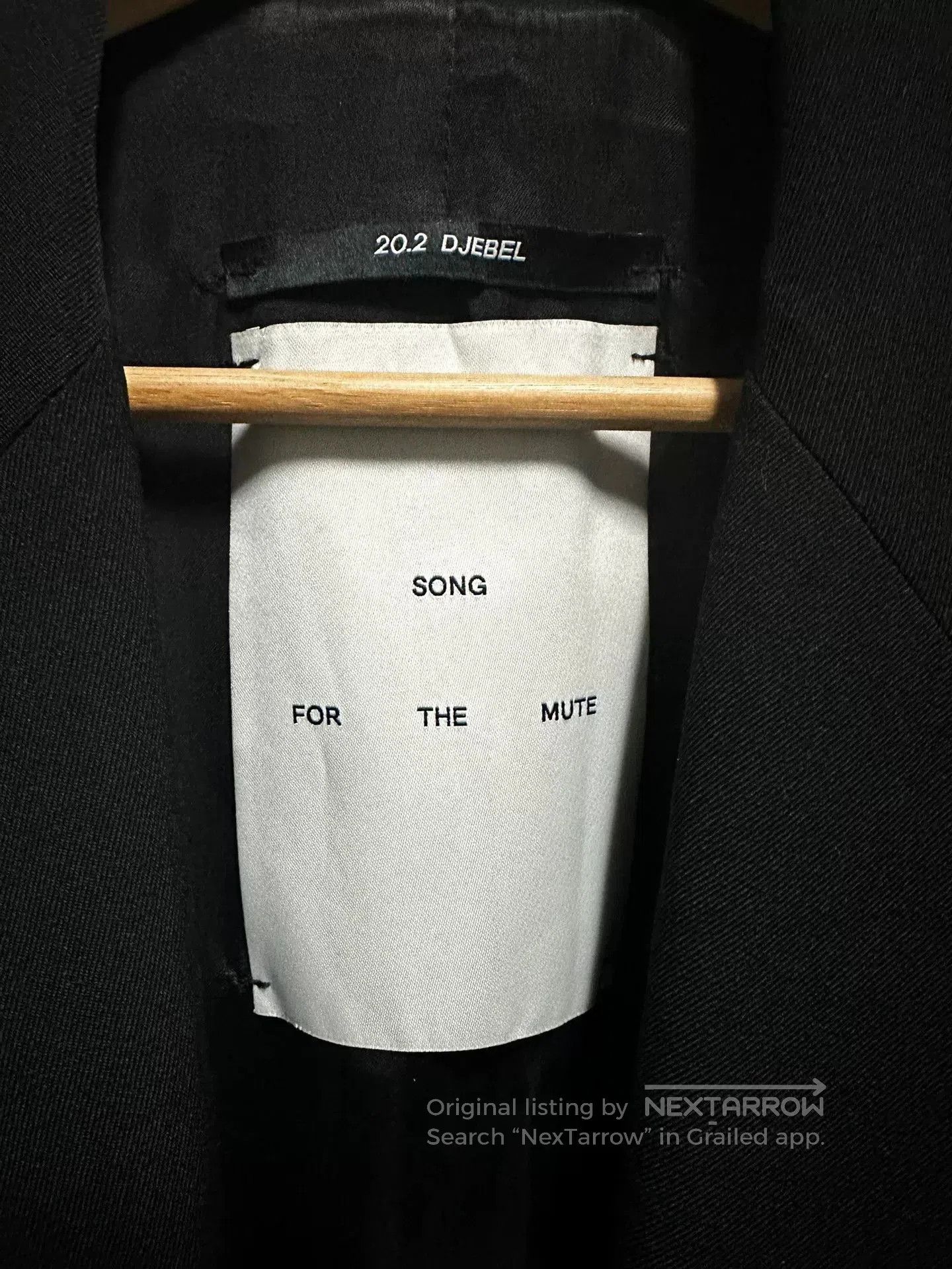 Song For The Mute Song for the Mute 20.2 DJEBEL Suit Jacket. Size US S / EU 44-46 / 1 - 5 Thumbnail