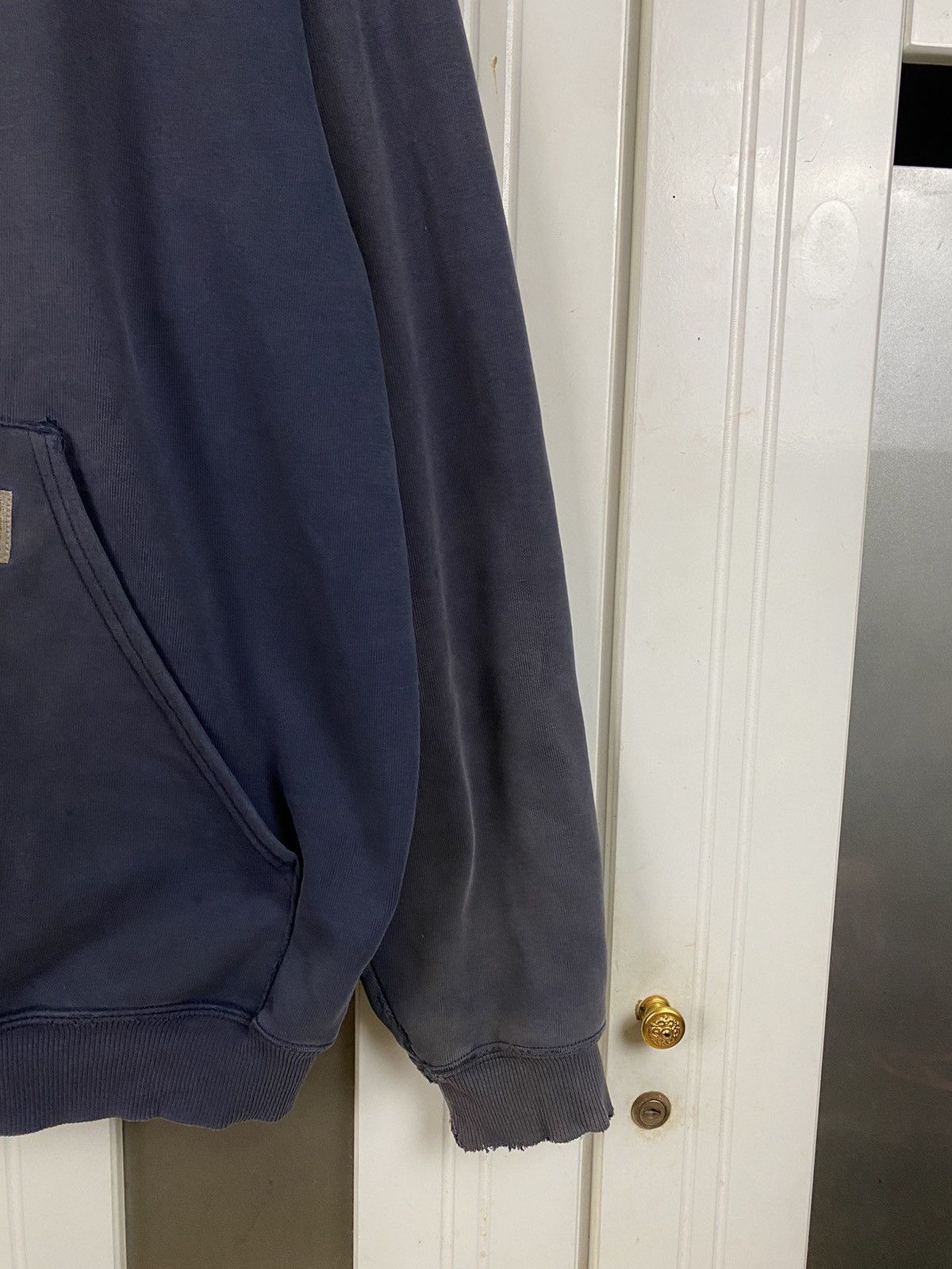 Carhartt × Vintage Vintage Hoodies Carhartt Sun Faded Blue Size US L / EU 52-54 / 3 - 12 Thumbnail