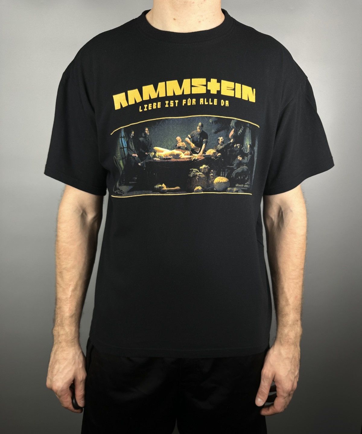 Band Tees Rammstein Liebe Ist Fur Alle Graphic Metal Rock T Shirt Tee Size US XL / EU 56 / 4 - 2 Thumbnail