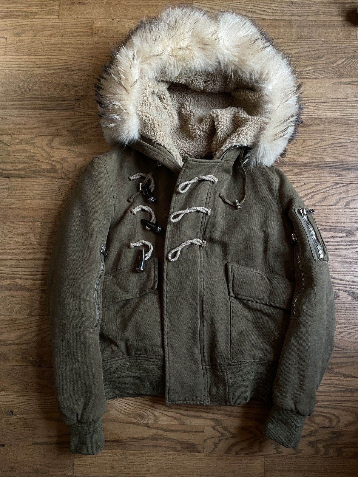 Balmain Balmain by Christophe Decarnin AW11 Raccoon Fur Duffle