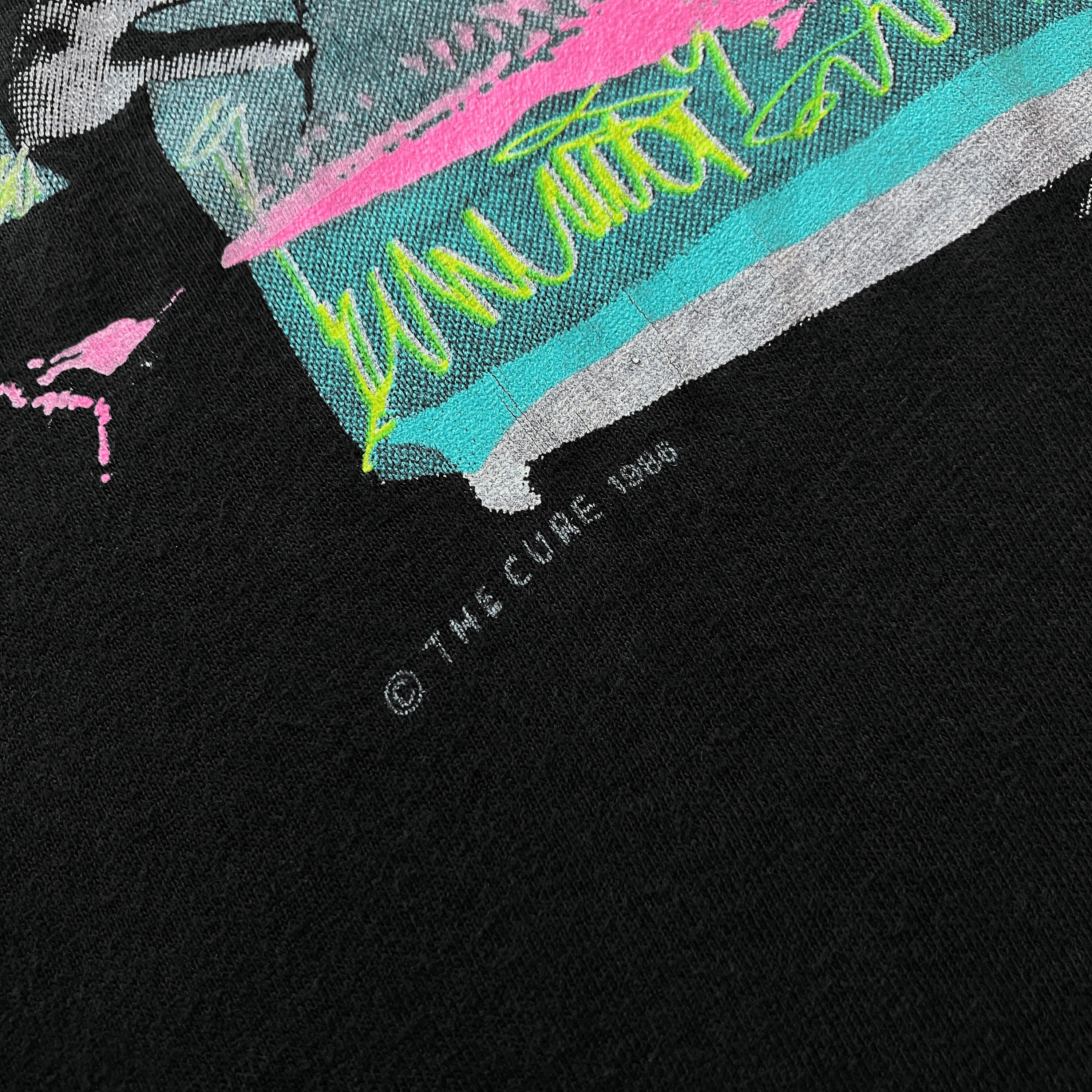 The Cure Vintage Late 1980s The Cure Standing on a Beach T-Shirt Size US XL / EU 56 / 4 - 4 Thumbnail