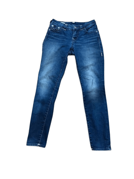True Religion Vintage True Religion Mid Rise Skinny Denim Jeans Size 26 Size 26" / US 2 / IT 38 - 1 Thumbnail