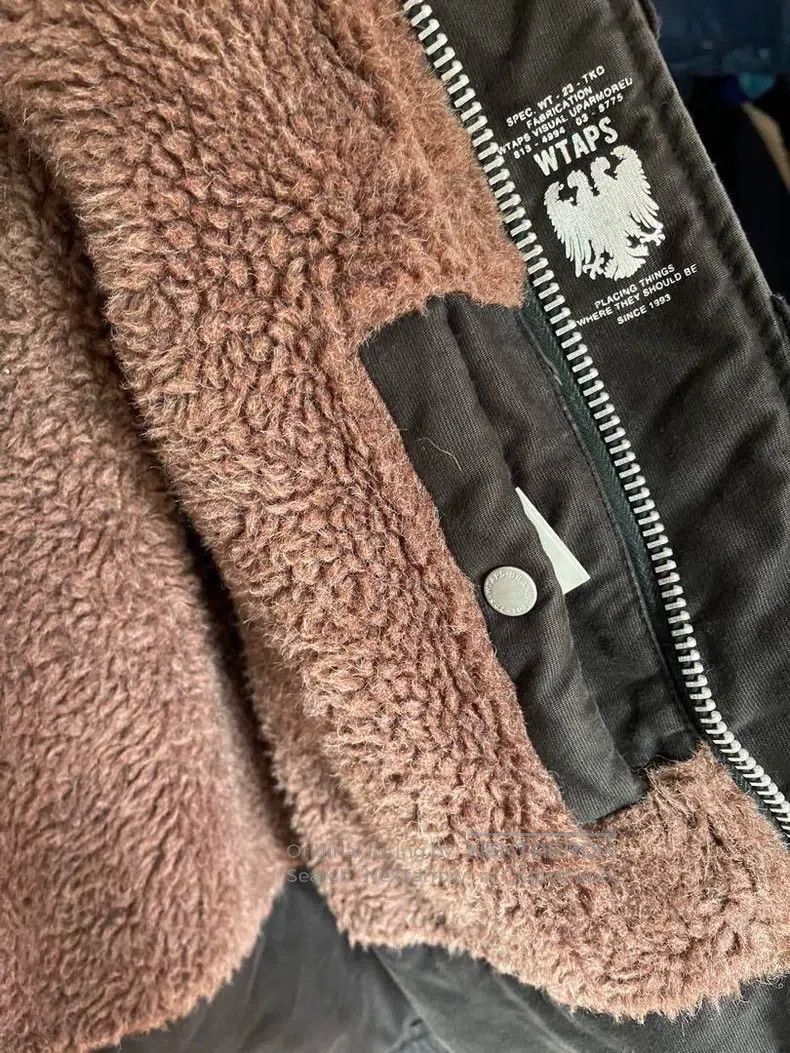 Wtaps Wtaps Inner fleece jacket with genuine lamb fur Size US M / EU 48-50 / 2 - 4 Thumbnail