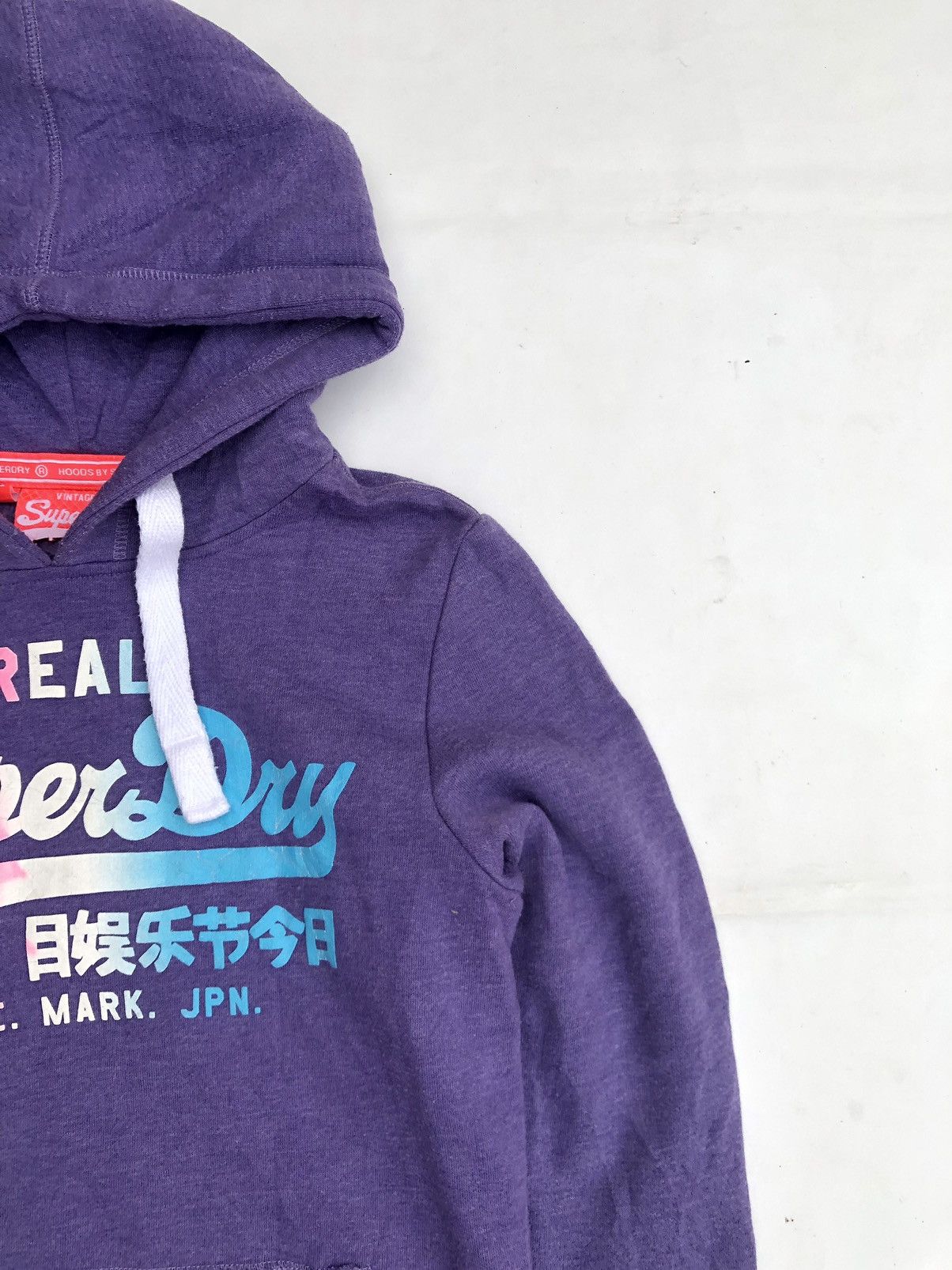 Japan Vintage SuperDry Hoodie Punk Rock Style