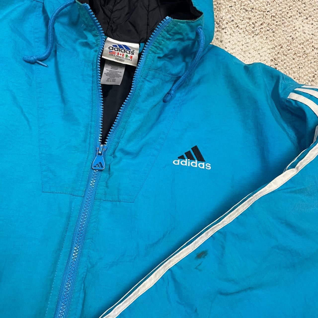 Adidas × Vintage Vintage 90s Adidas Winter Coat - Large Size US L / EU 52-54 / 3 - 5 Thumbnail
