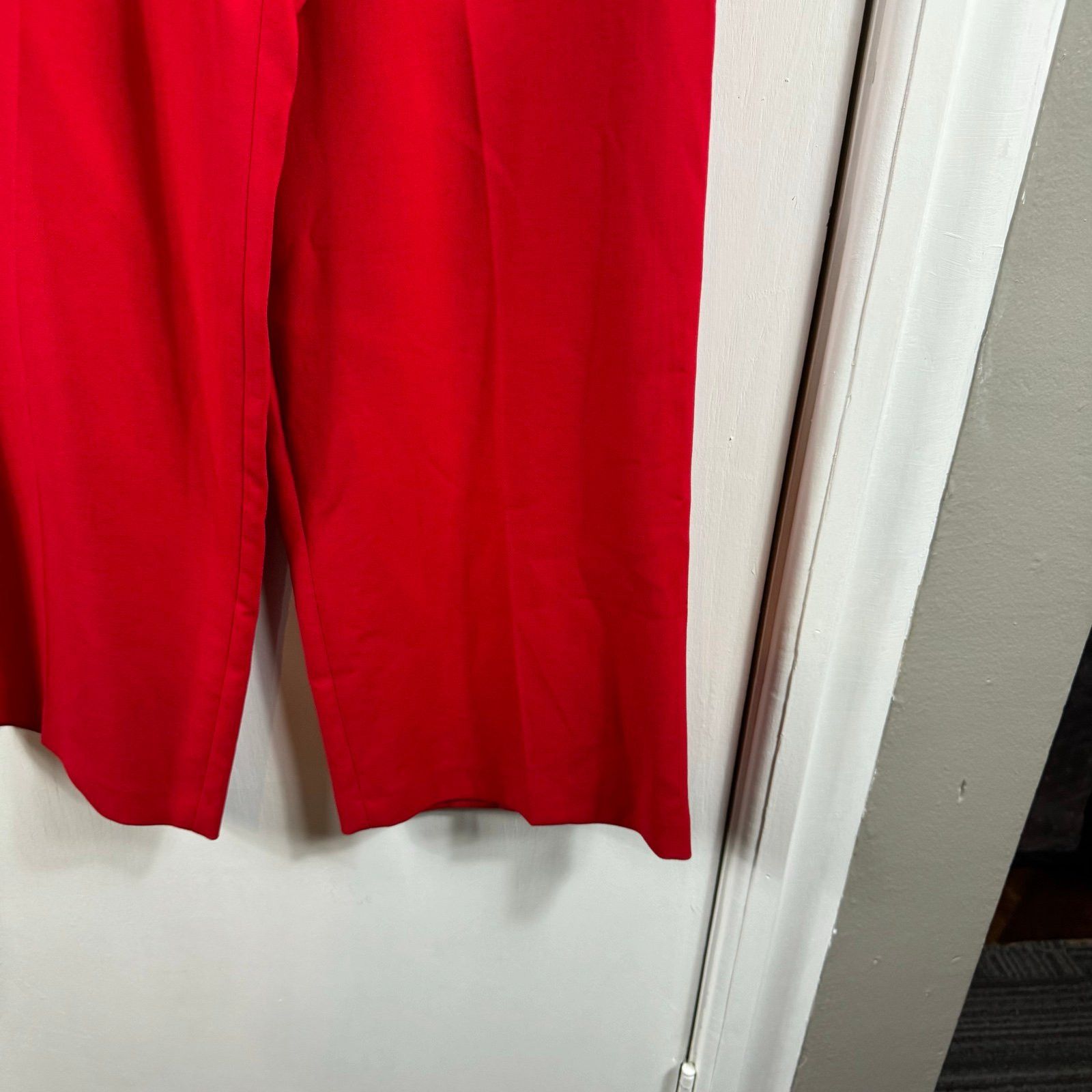 Karen Millen KAREN MILLEN Seam Detail Cropped Wide Leg Trousers Size 32" / US 10 / IT 46 - 5 Thumbnail