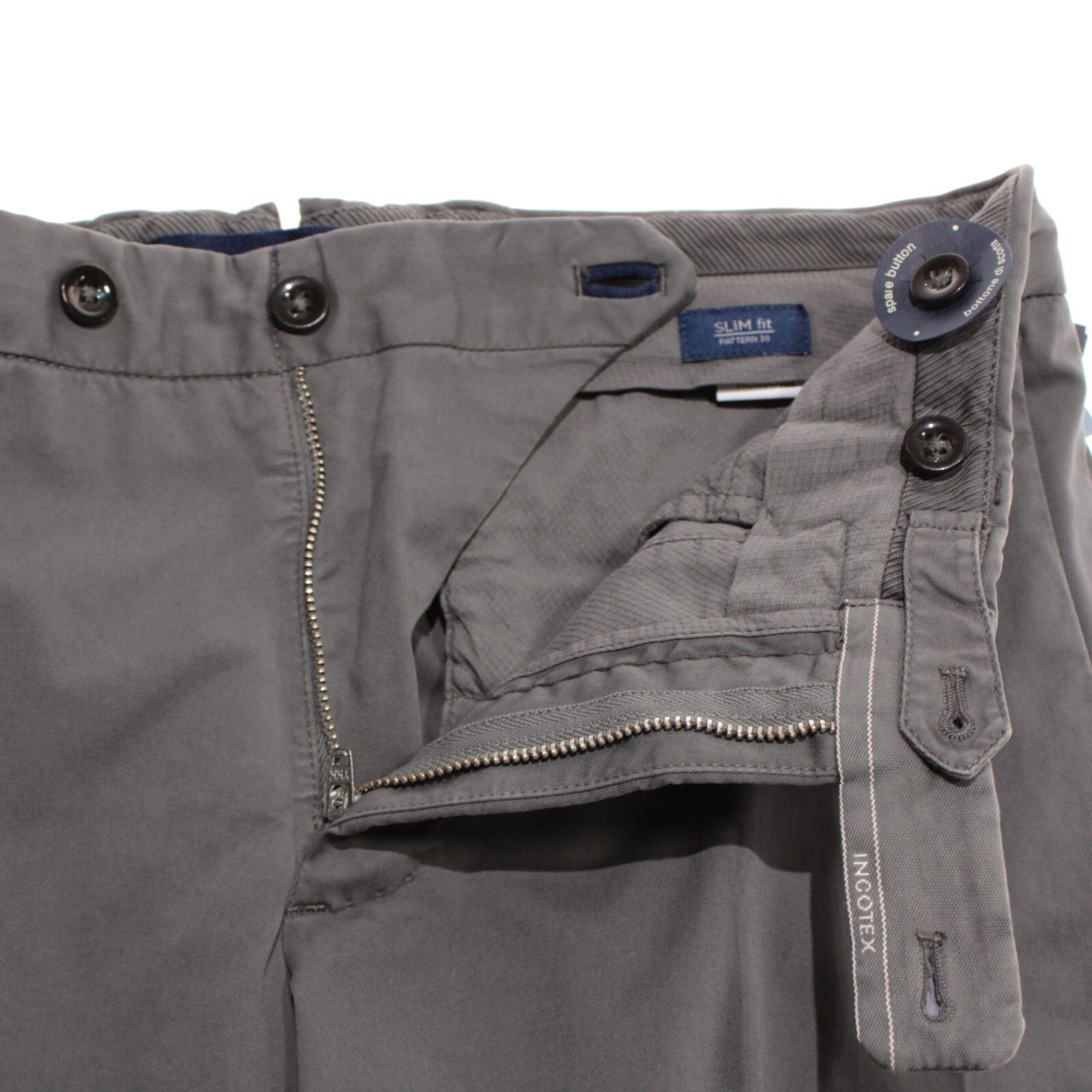 Incotex INCOTEX New with tags Chino Size 28 US In Gray Size US 28 / EU 44 - 3 Thumbnail