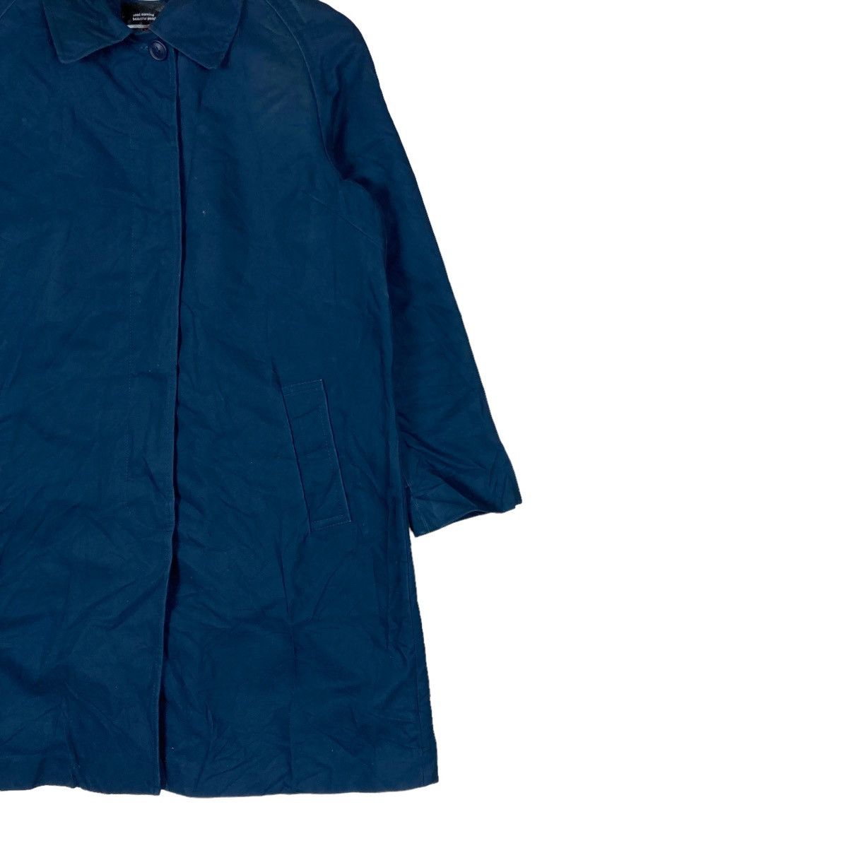Uniqlo Japanese Brand Uniqlo Hidden Flat Button Trench Coat Long Size US L / EU 52-54 / 3 - 3 Thumbnail