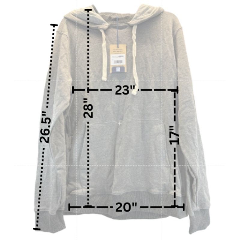 Chubbies Chubbies Gray Pullover Hoodie Side Zip Pocket men sz M Size US M / EU 48-50 / 2 - 2 Thumbnail