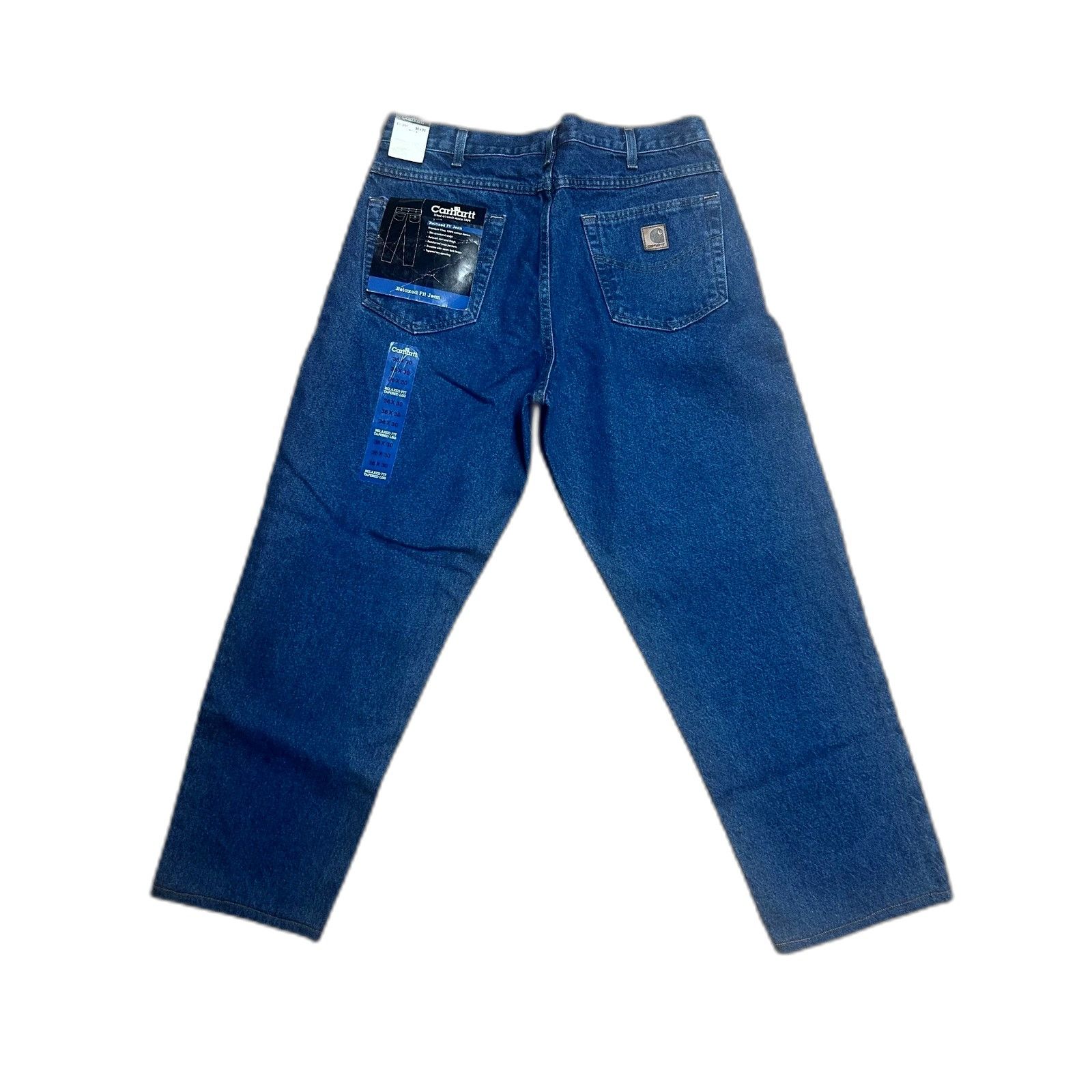 Carhartt Vintage Carhartt Blue Denim Jeans Relaxed Fit Straight Leg N Size US 36 / EU 52 - 1 Thumbnail