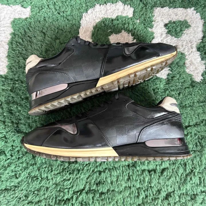 Louis Vuitton Louis Vuitton Black and Green Casual Sneakers -2508 Size US 8 / EU 41 - 6 Thumbnail