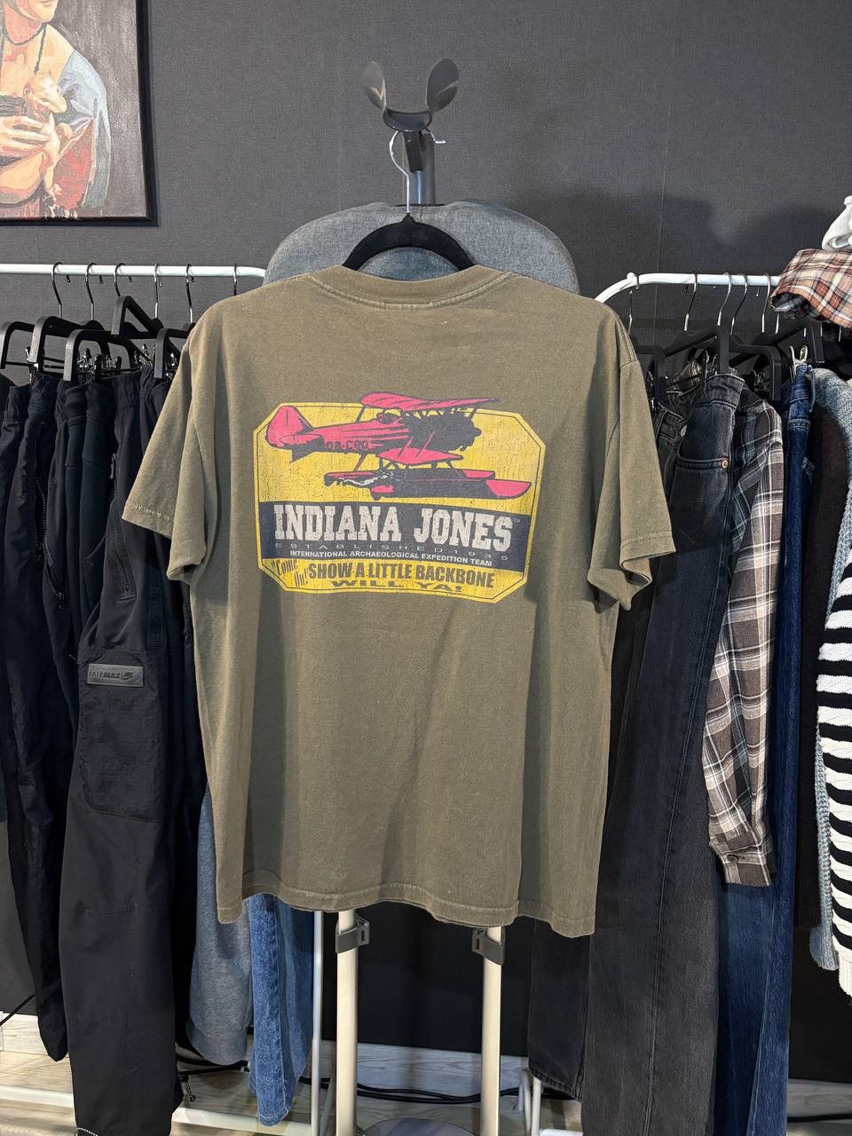 Vintage Indiana Jones vintage T-shirt Size:M Size US M / EU 48-50 / 2 - 3 Thumbnail