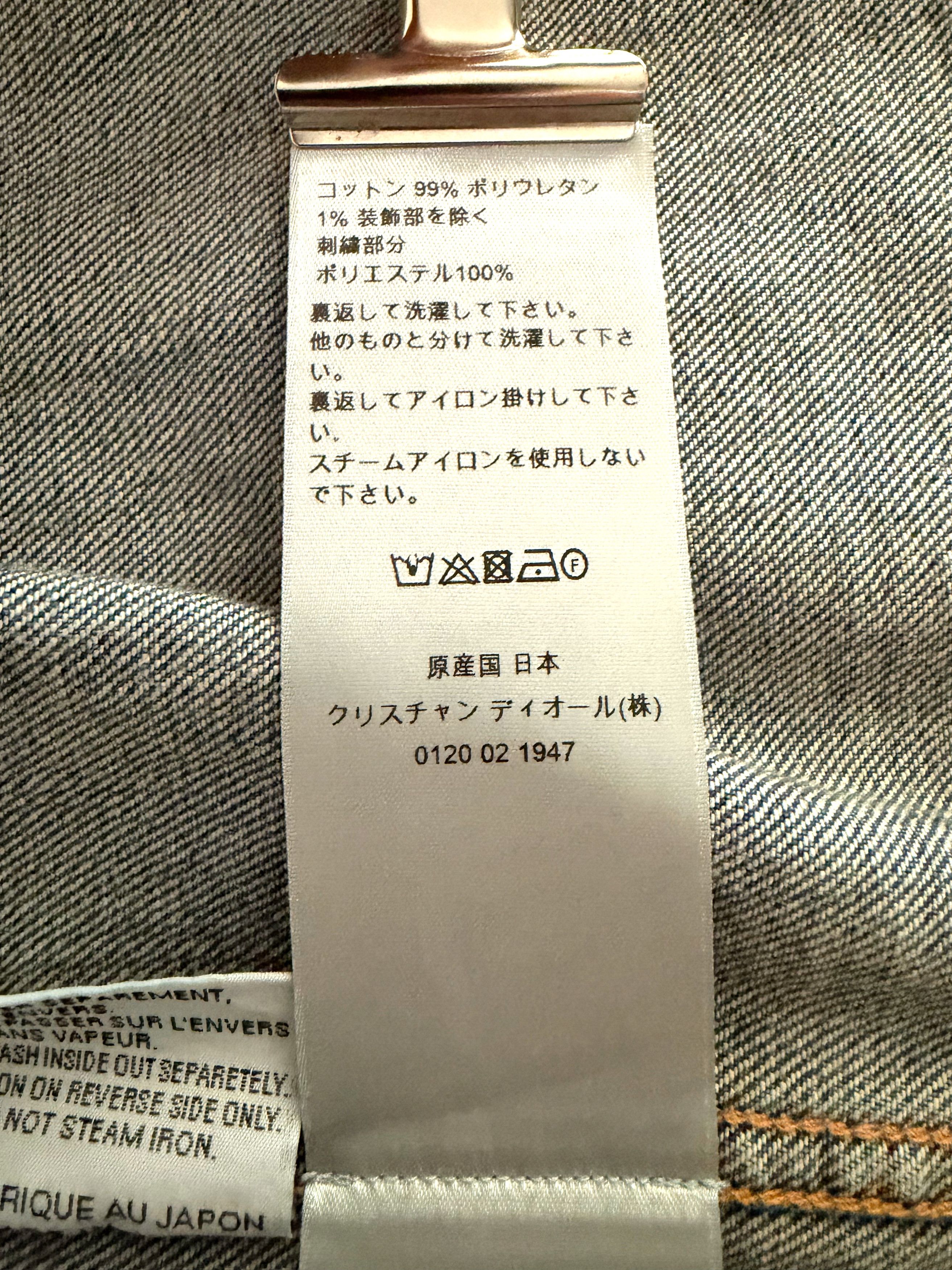 Dior × Stussy Embroidered Skull Bee Denim Jacket Size US M / EU 48-50 / 2 - 19 Thumbnail