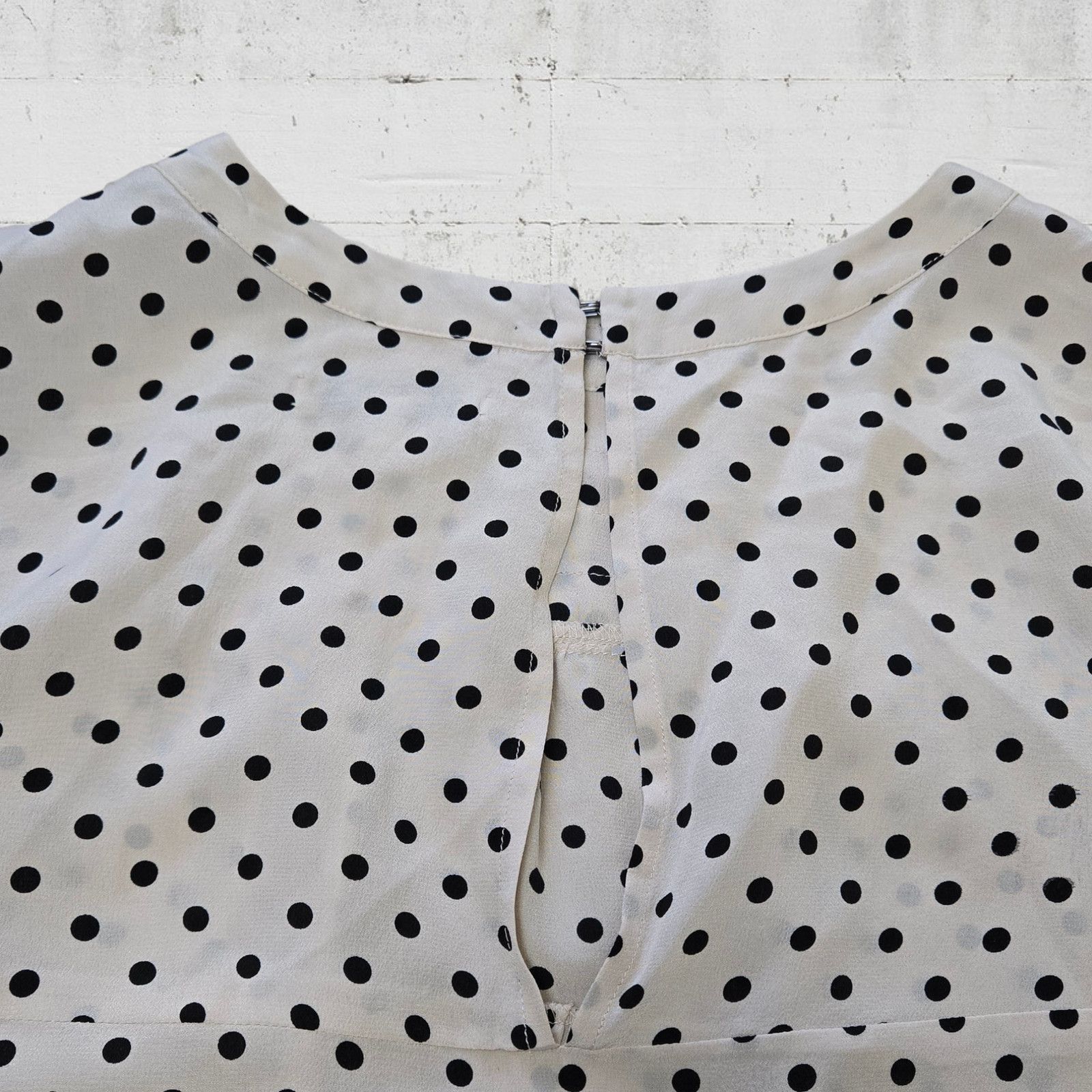 Madewell Madewell Silk Polka Dot Ruffle Blouse Size XS Size XS / US 0-2 / IT 36-38 - 5 Thumbnail
